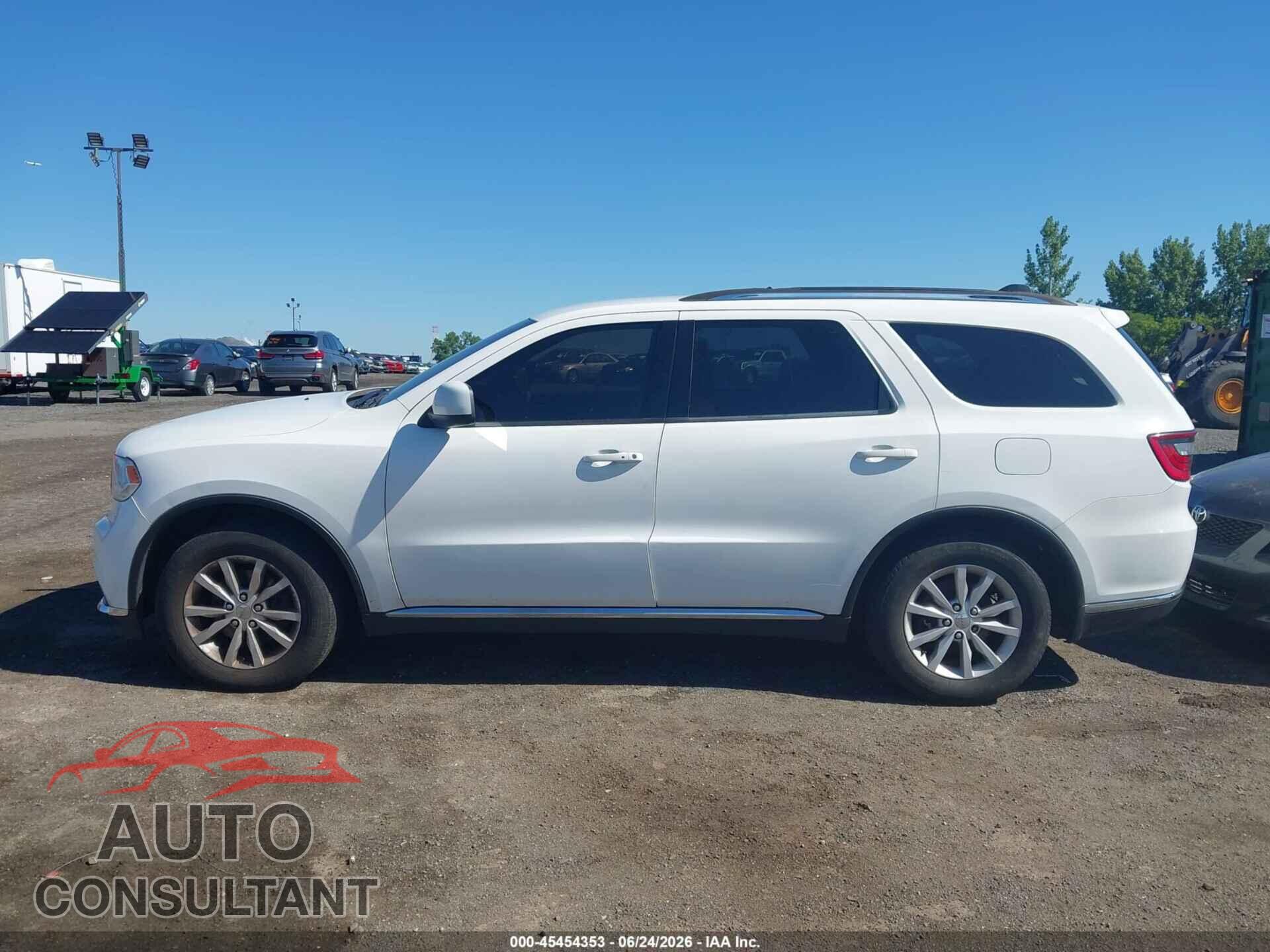 DODGE DURANGO 2015 - 1C4RDJAG3FC236372