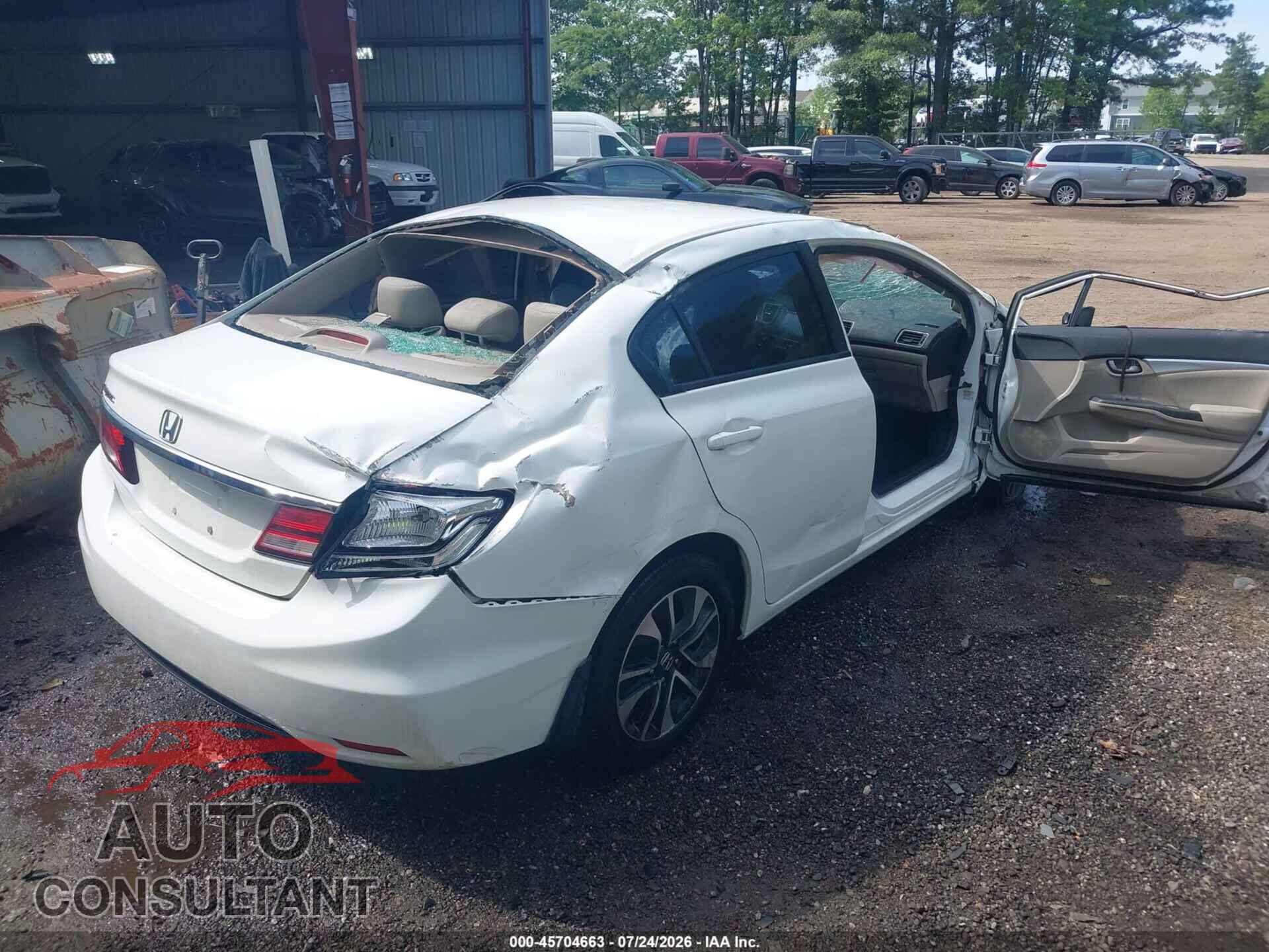 HONDA CIVIC 2014 - 2HGFB2F85EH540252