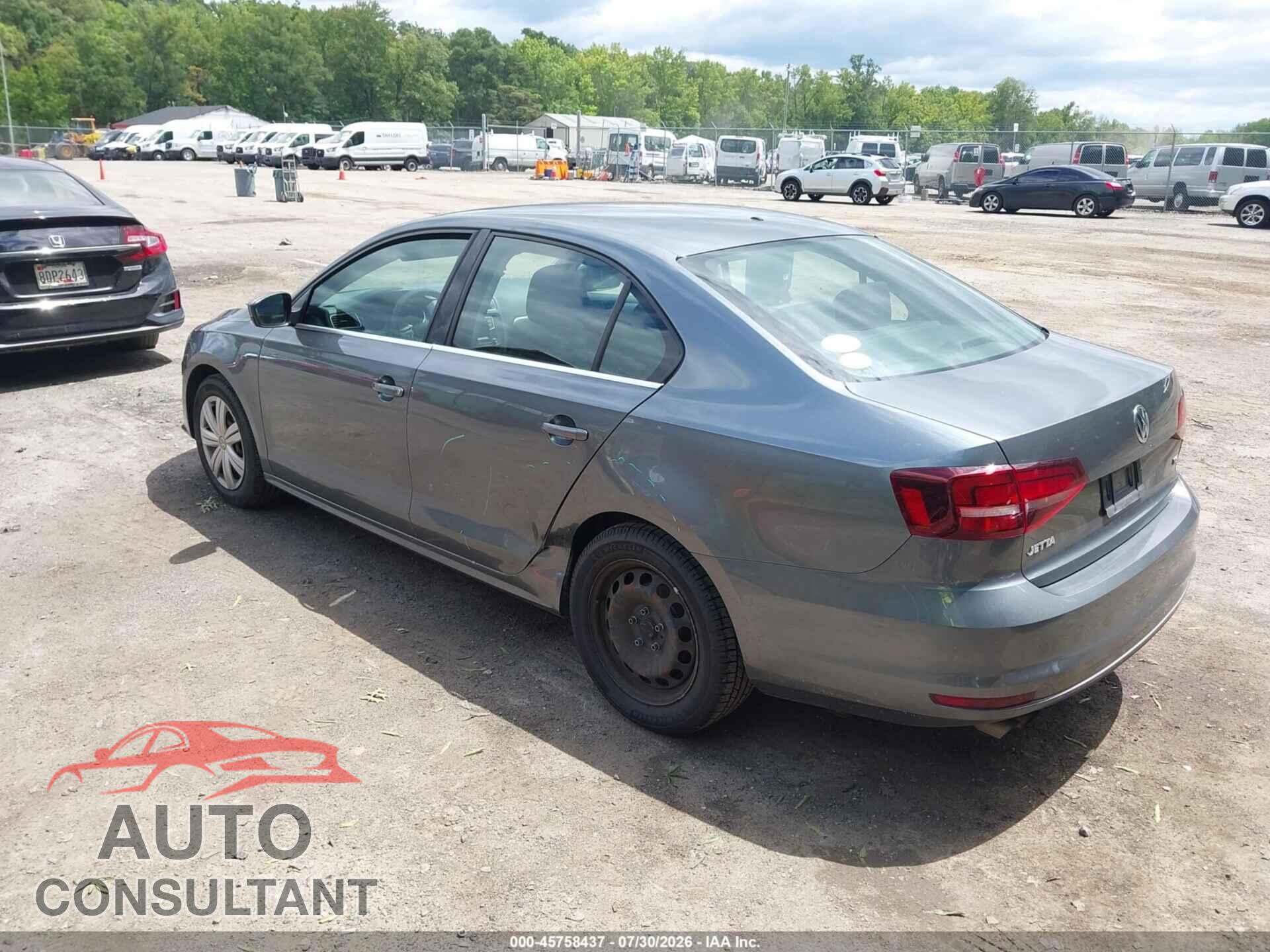 VOLKSWAGEN JETTA 2017 - 3VW2B7AJ2HM404832