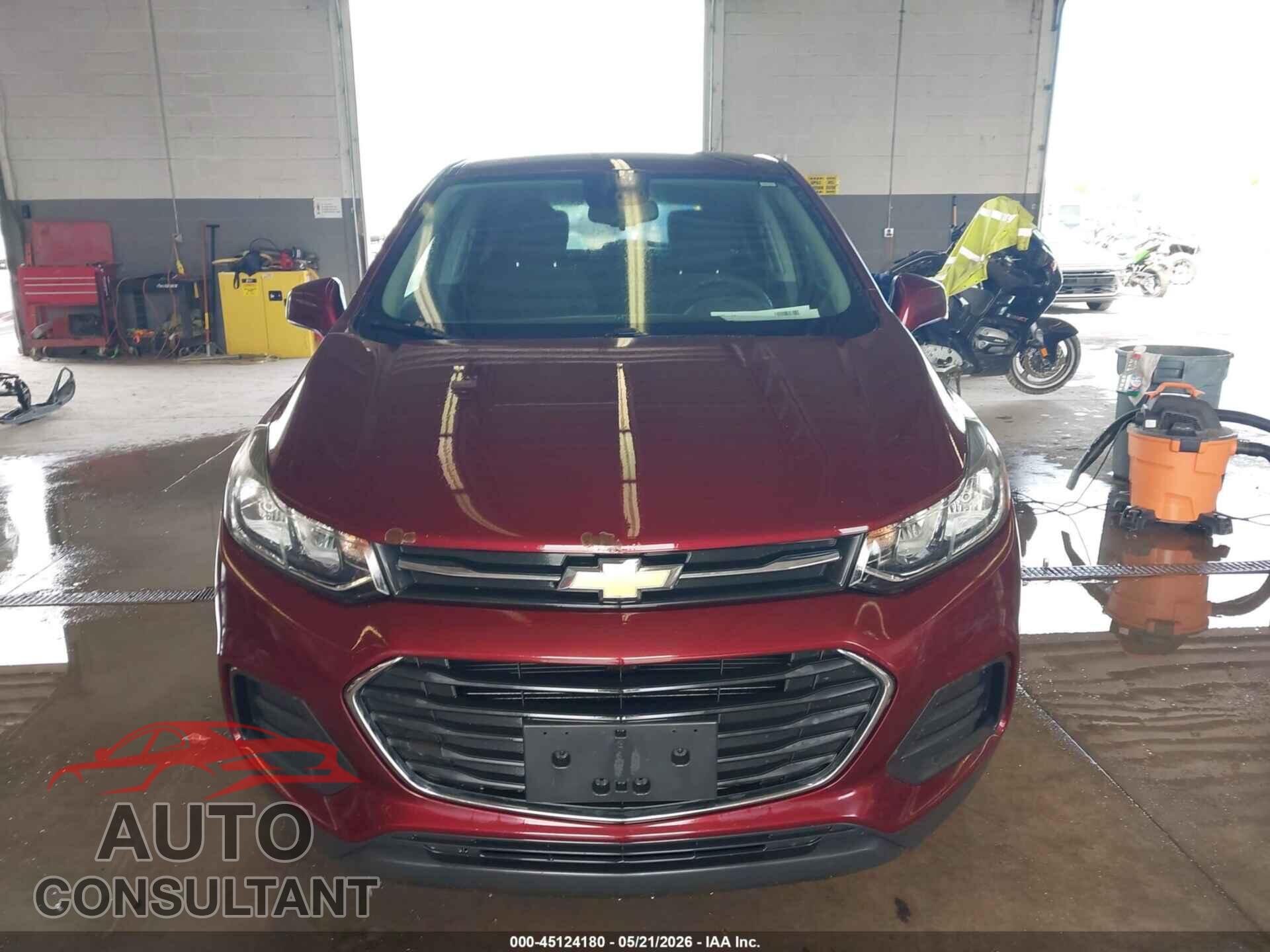 CHEVROLET TRAX 2017 - 3GNCJNSB3HL254765