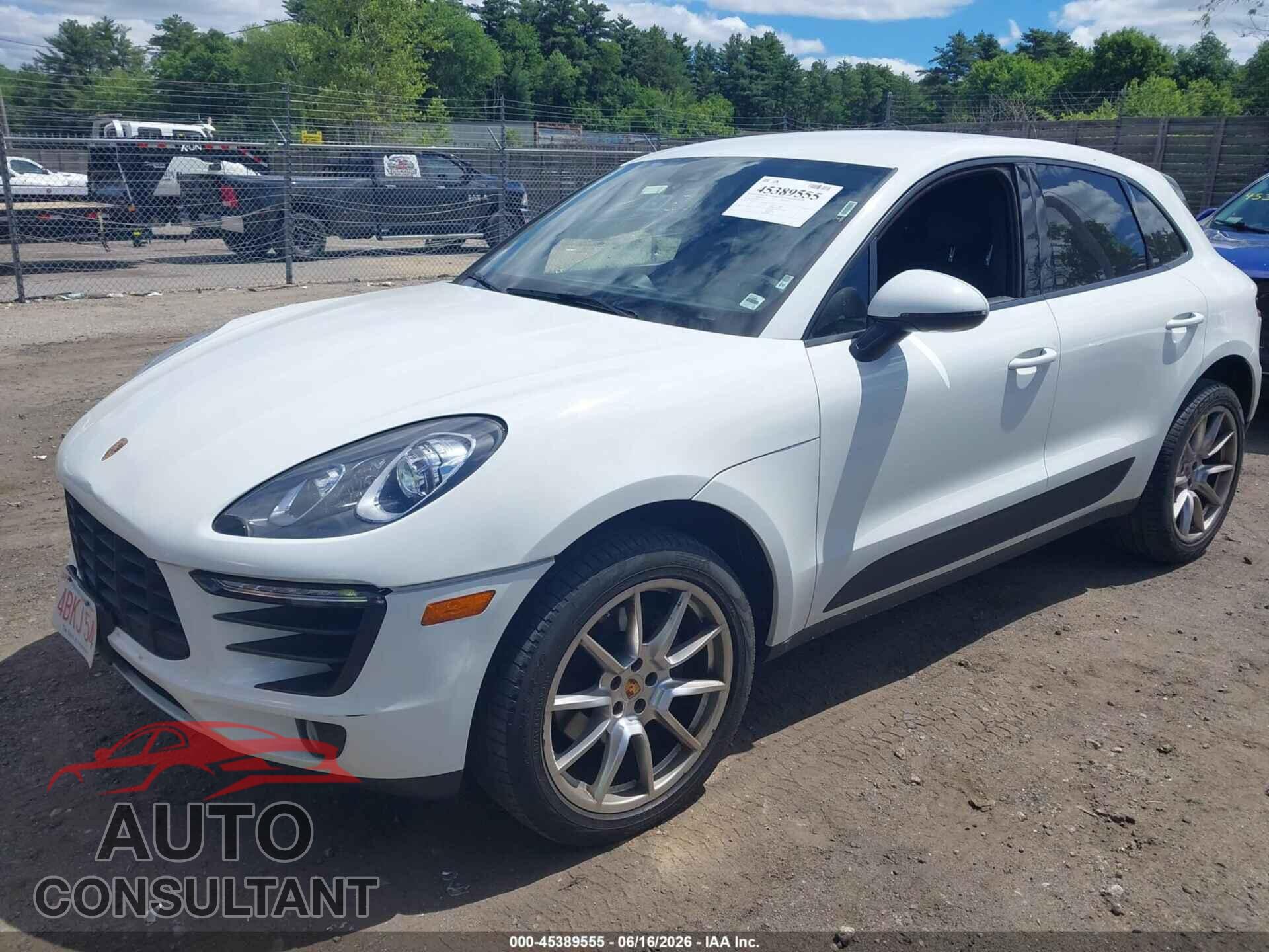 PORSCHE MACAN 2017 - WP1AA2A59HLB04020