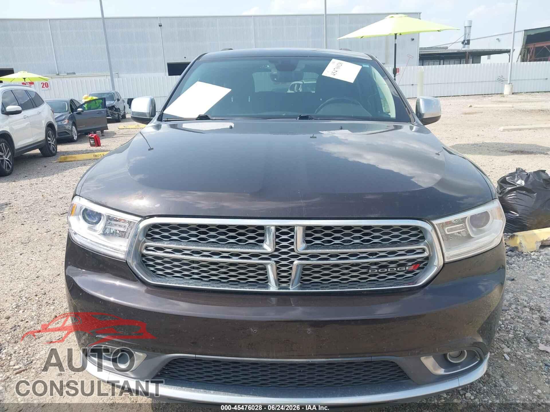 DODGE DURANGO 2017 - 1C4RDHAG3HC610703