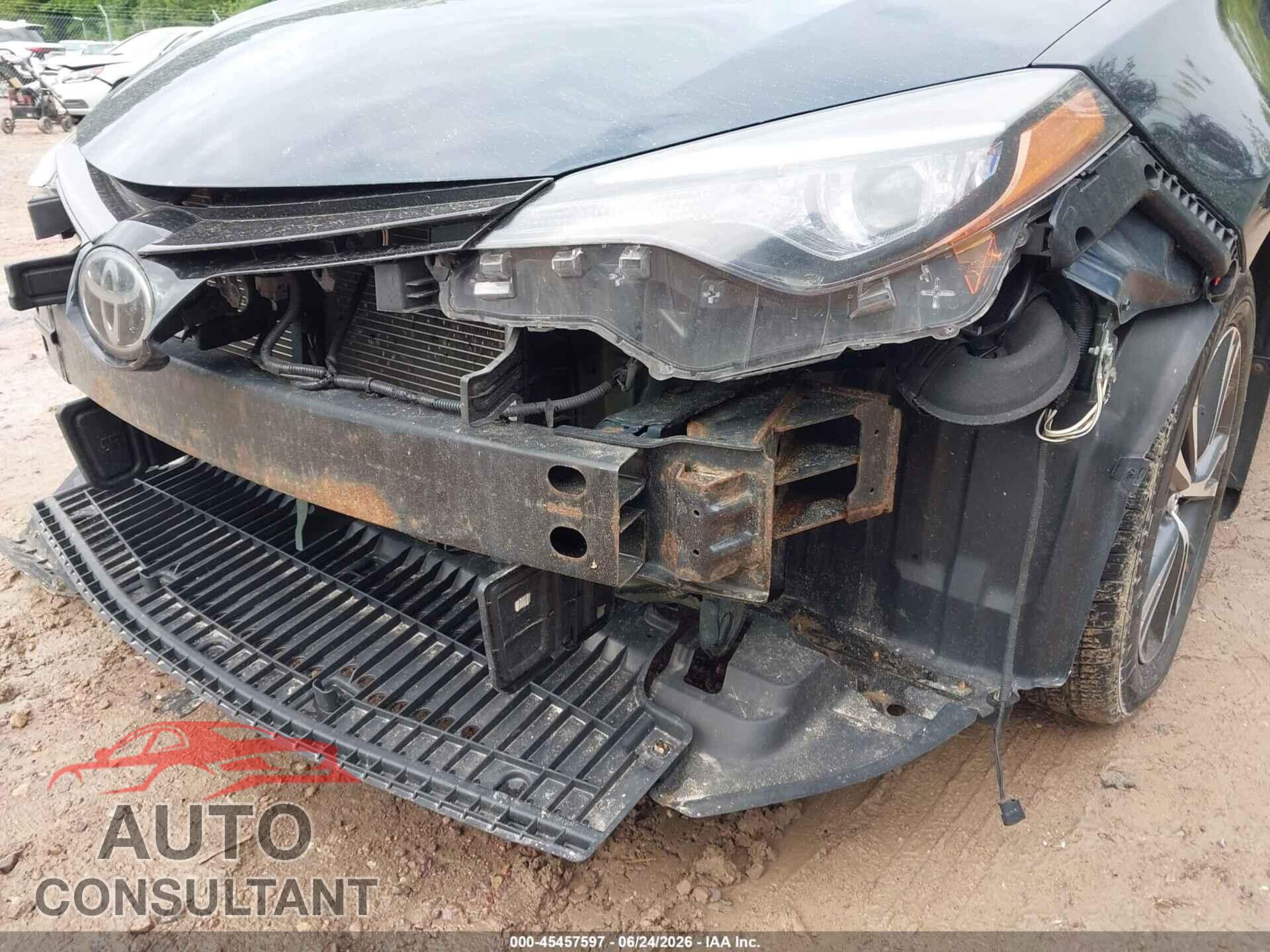 TOYOTA COROLLA 2017 - 2T1BURHE1HC858483