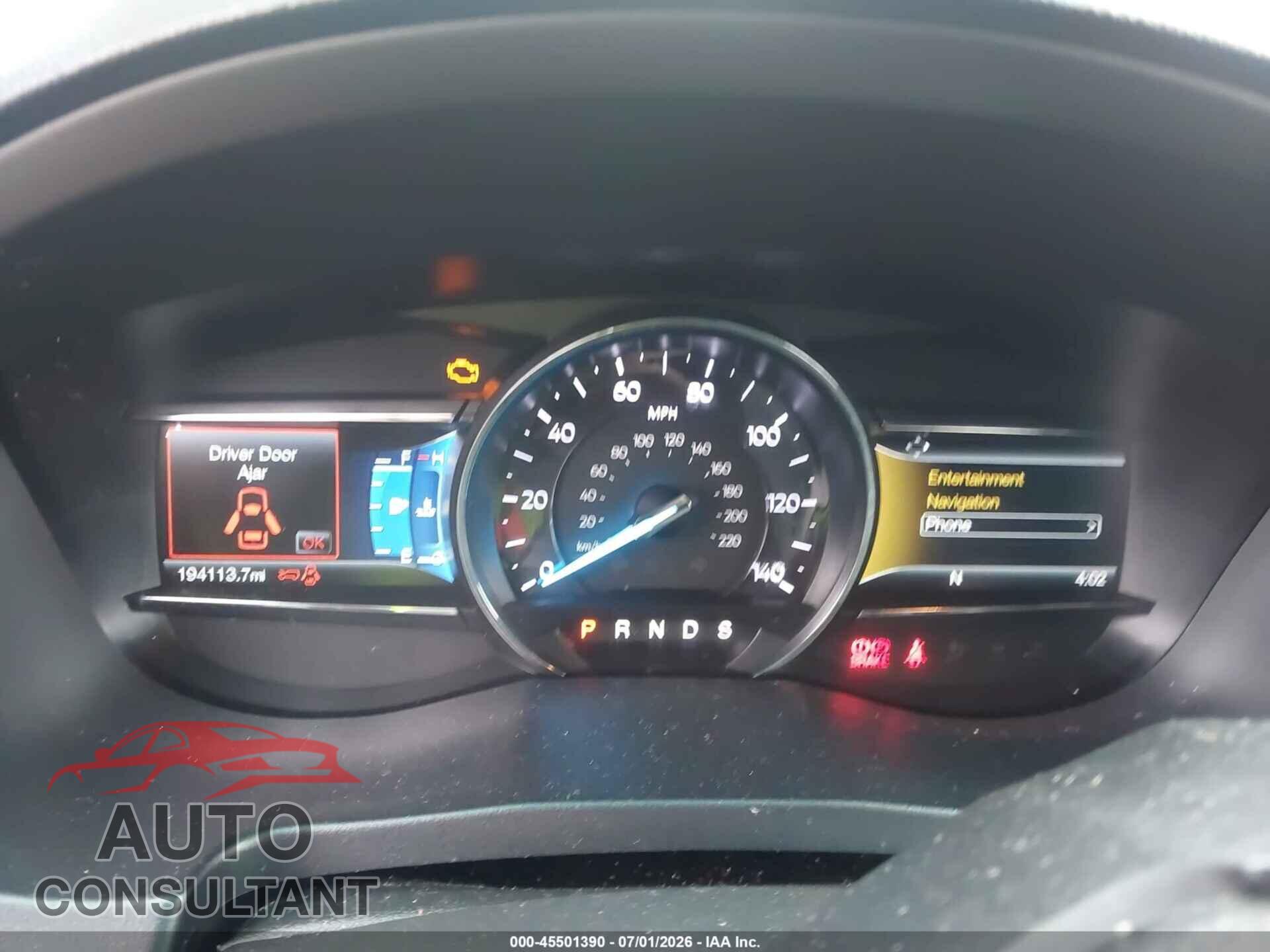 FORD EXPLORER 2017 - 1FM5K7D80HGA58522