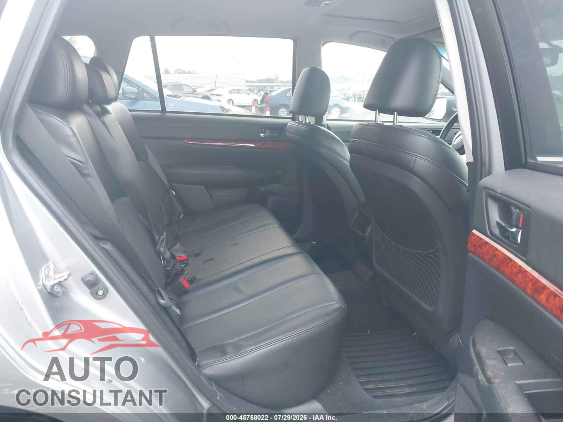 SUBARU OUTBACK 2010 - 4S4BRDLC2A2375580