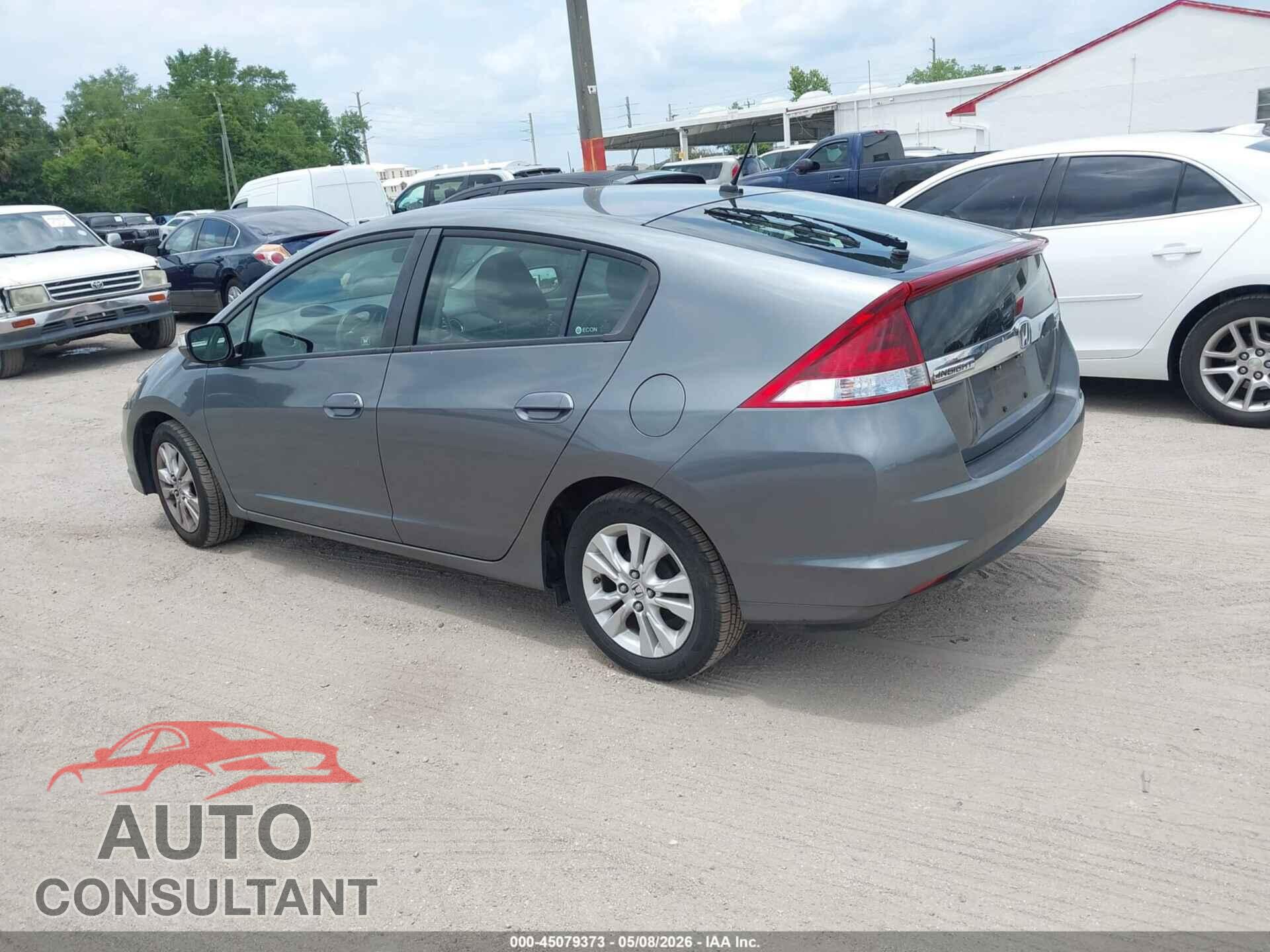 HONDA INSIGHT 2012 - JHMZE2H72CS001731