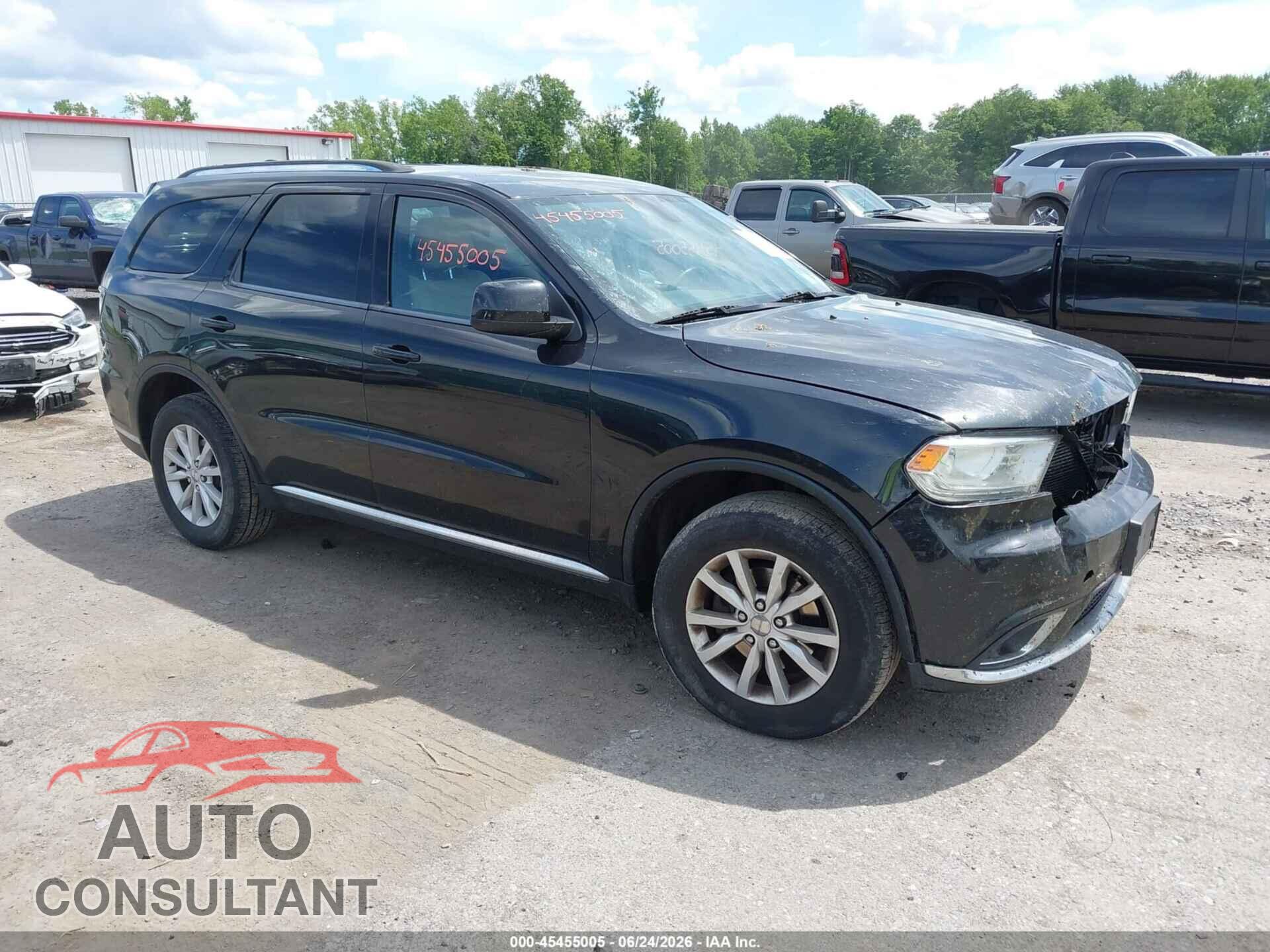 DODGE DURANGO 2015 - 1C4RDJAG3FC169675