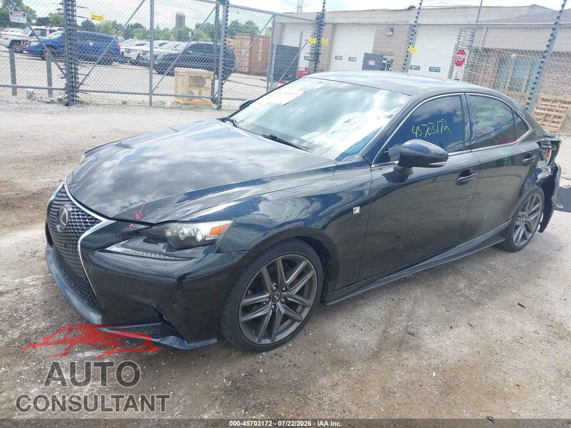 LEXUS IS 250 2014 - JTHCF1D29E5009740