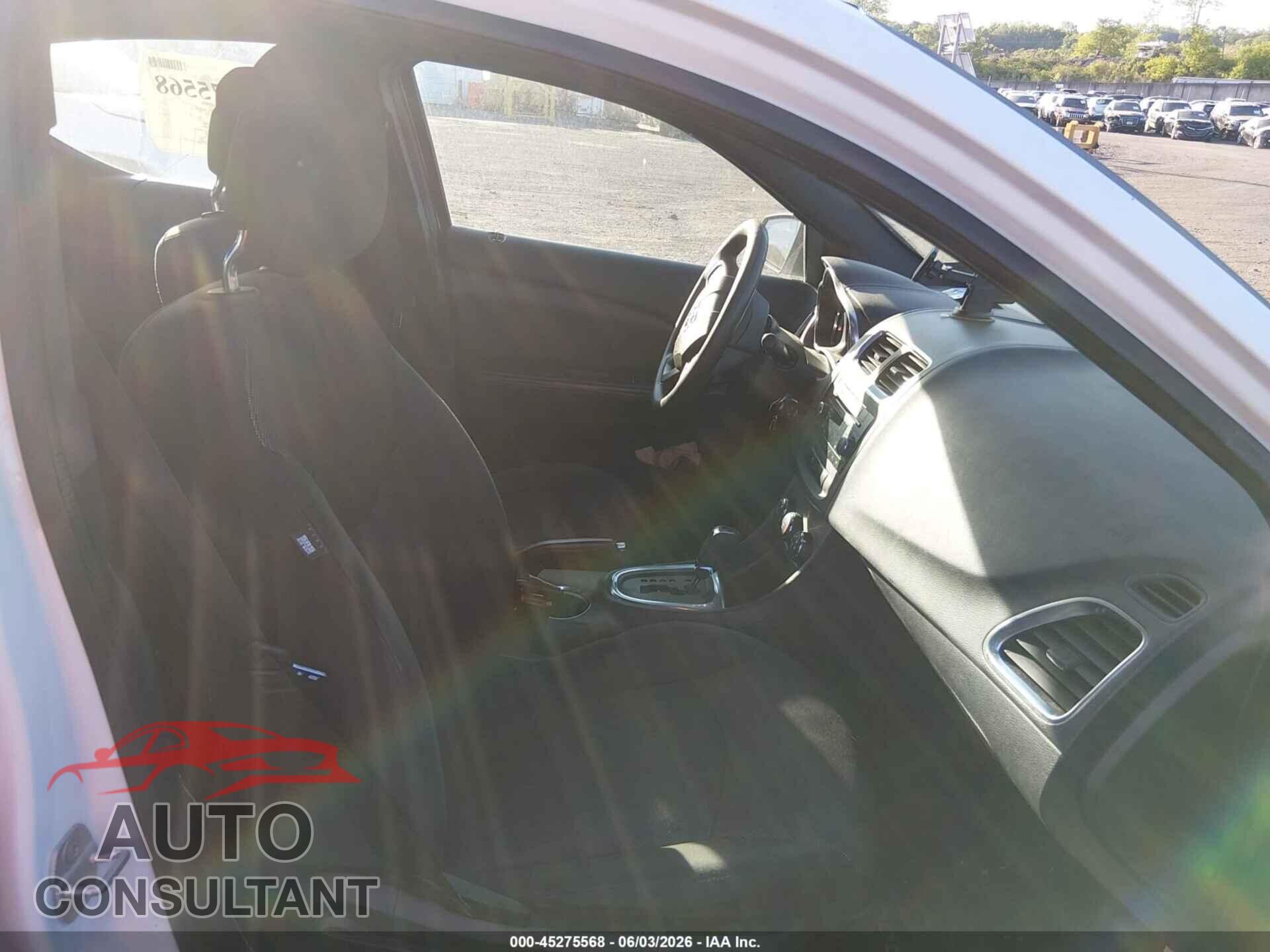 DODGE AVENGER 2013 - 1C3CDZAG9DN748664