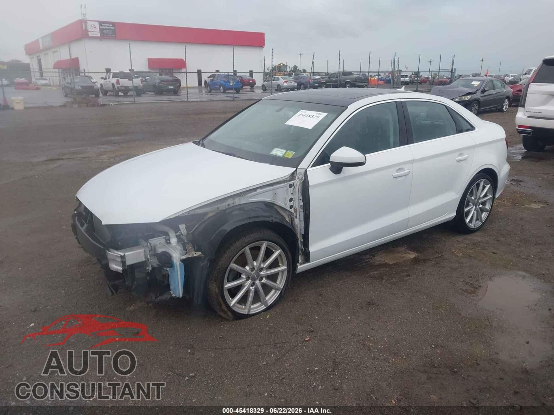 AUDI A3 2015 - WAUBFGFF1F1043029