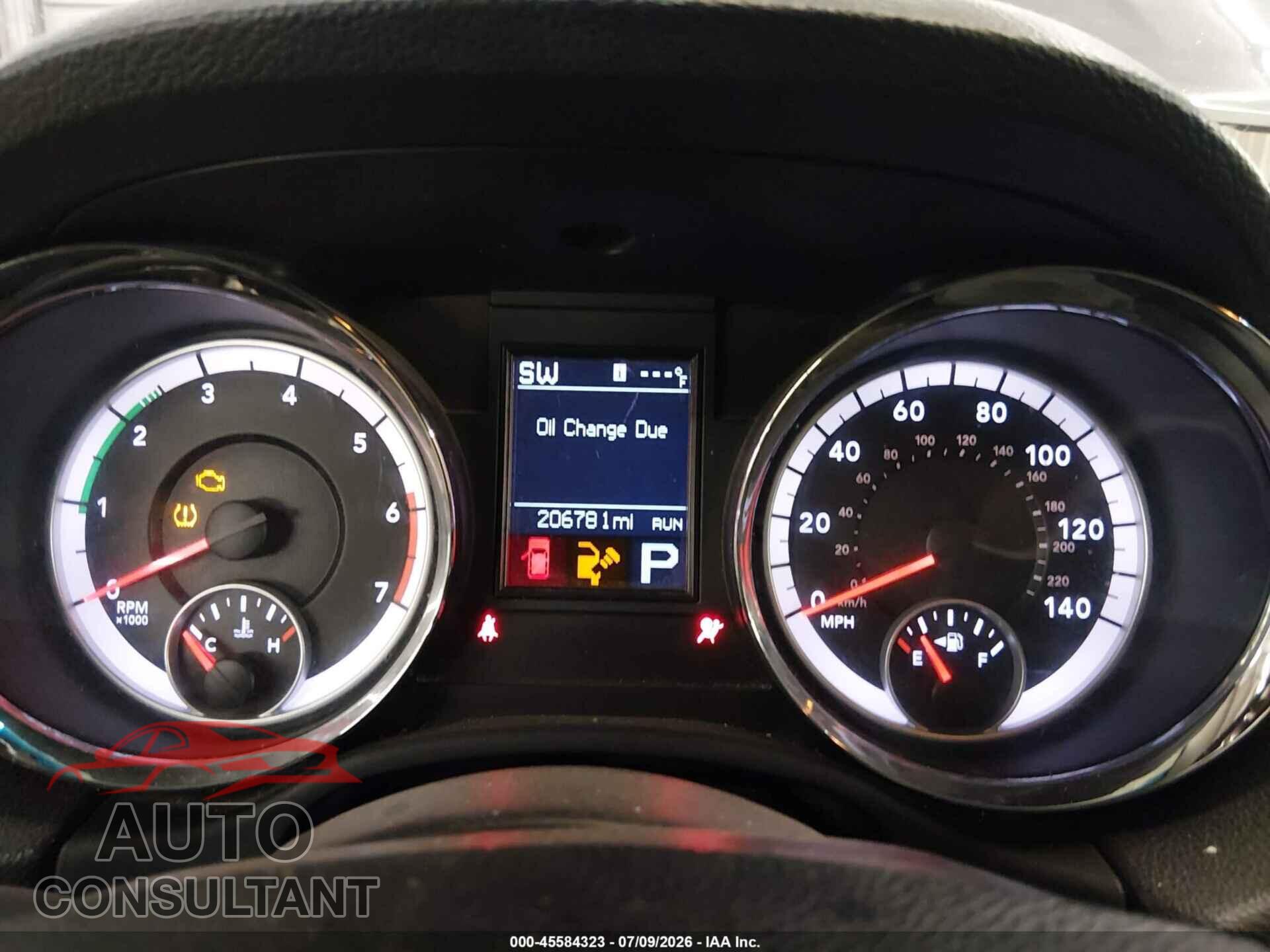 DODGE DURANGO 2012 - 1C4SDJDT0CC286068