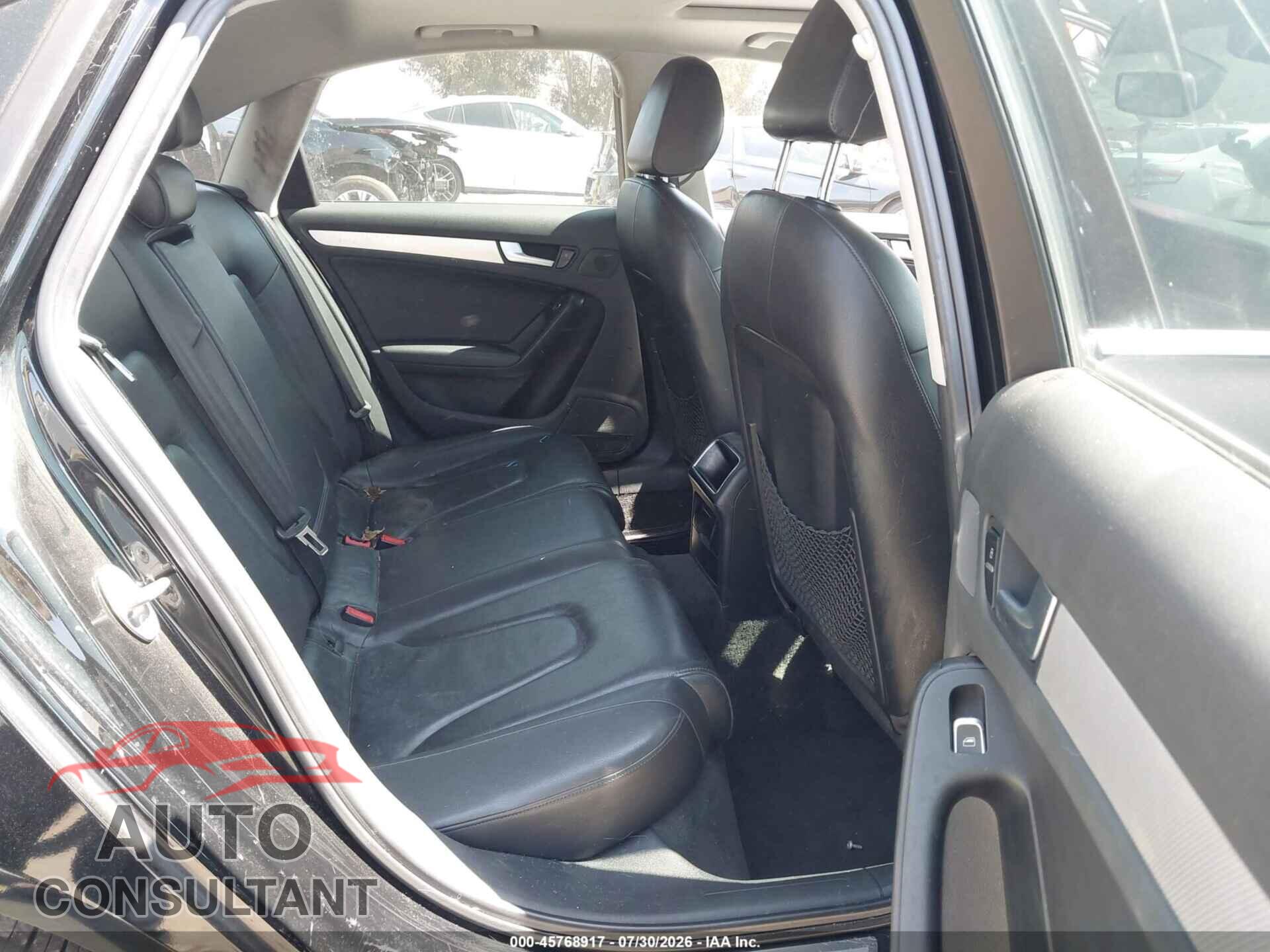 AUDI A4 2013 - WAUAFAFL4DN026746