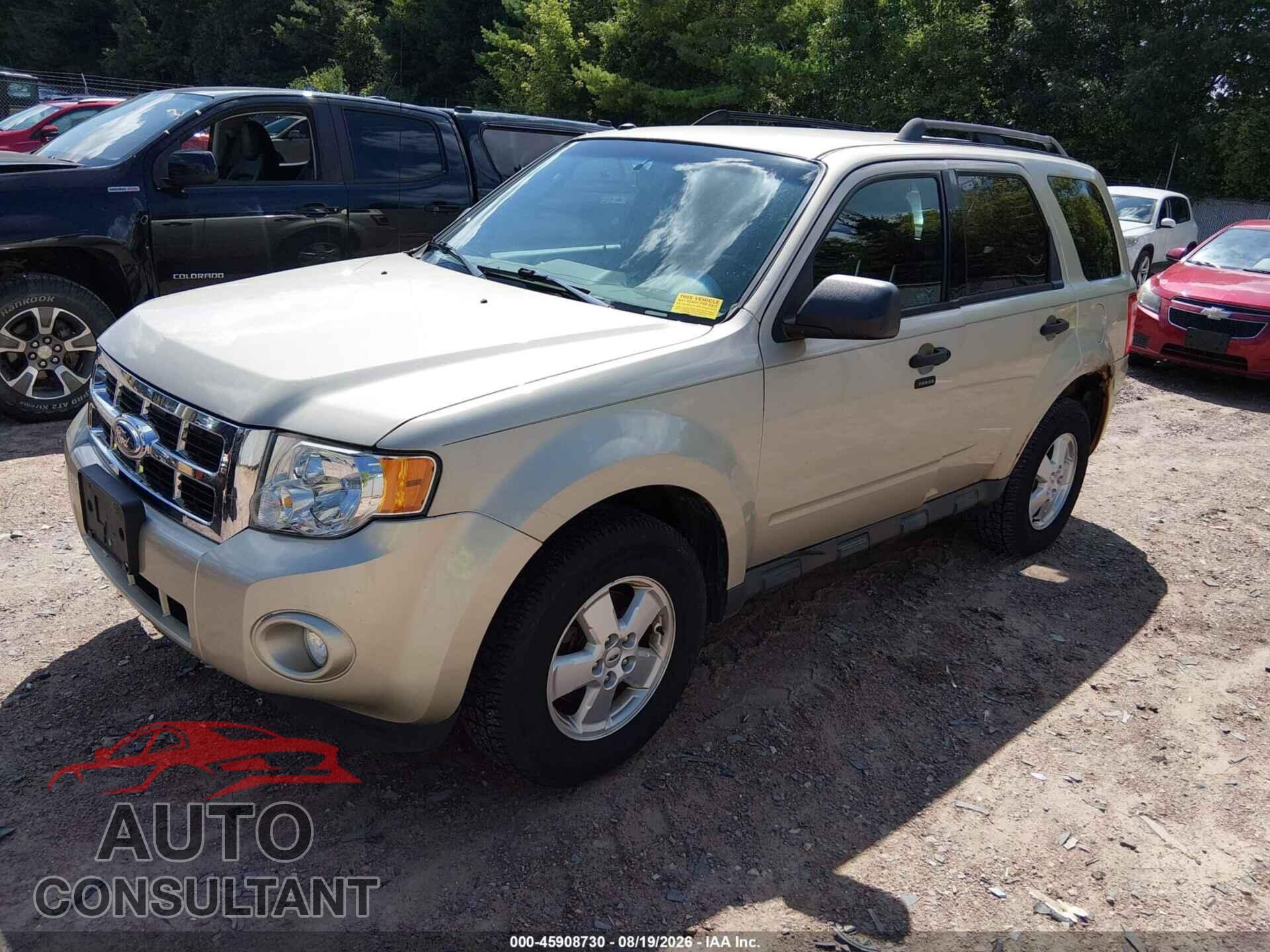 FORD ESCAPE 2012 - 1FMCU9DG6CKB06258