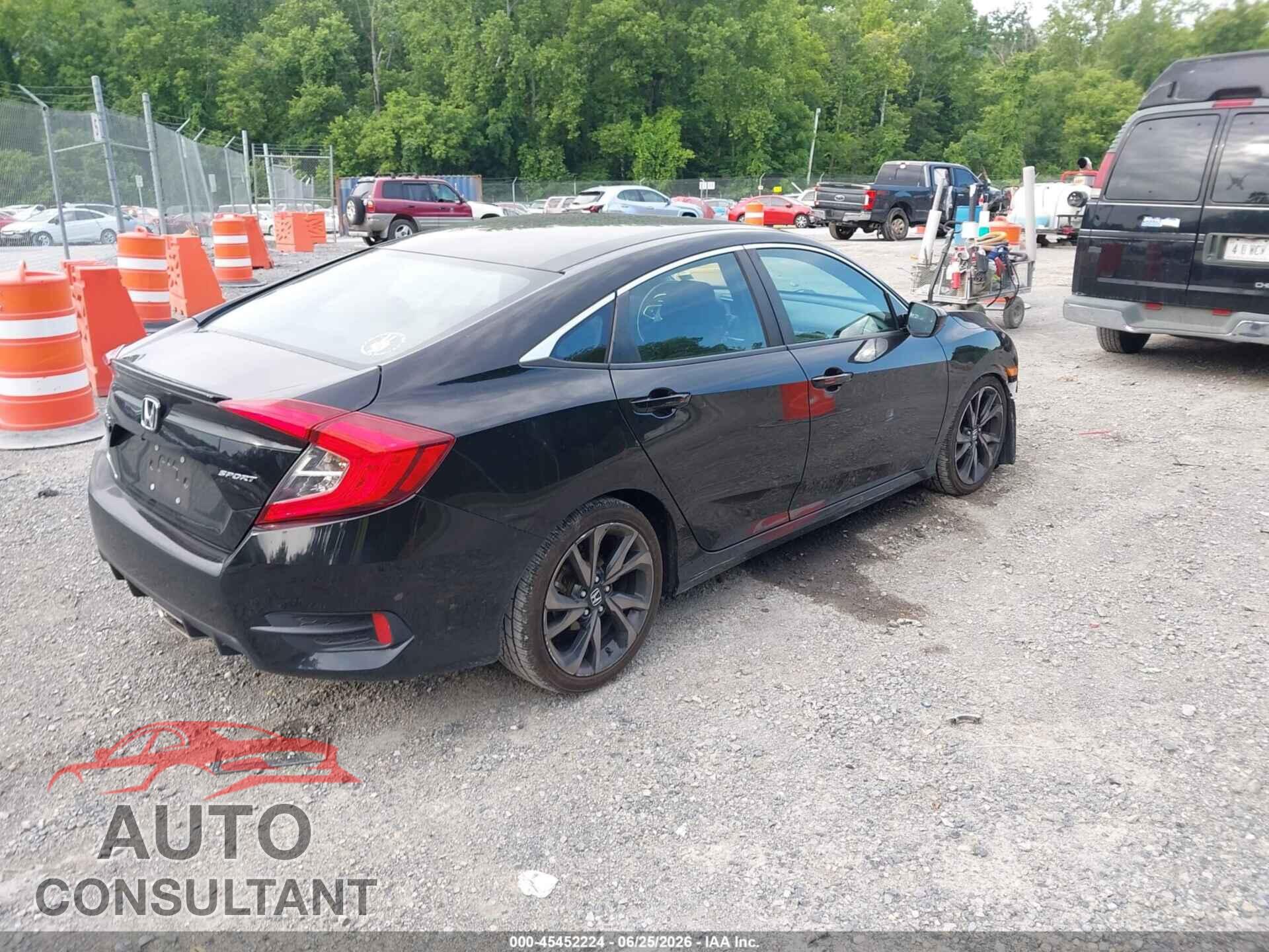 HONDA CIVIC 2019 - 2HGFC2F87KH559345