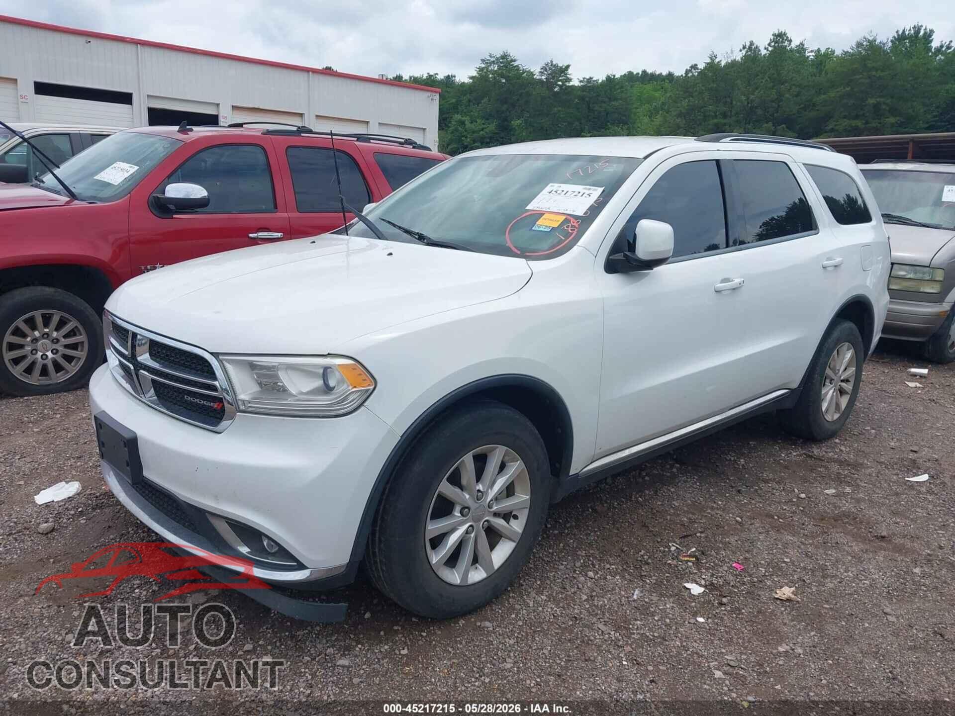 DODGE DURANGO 2015 - 1C4RDJAG6FC186695