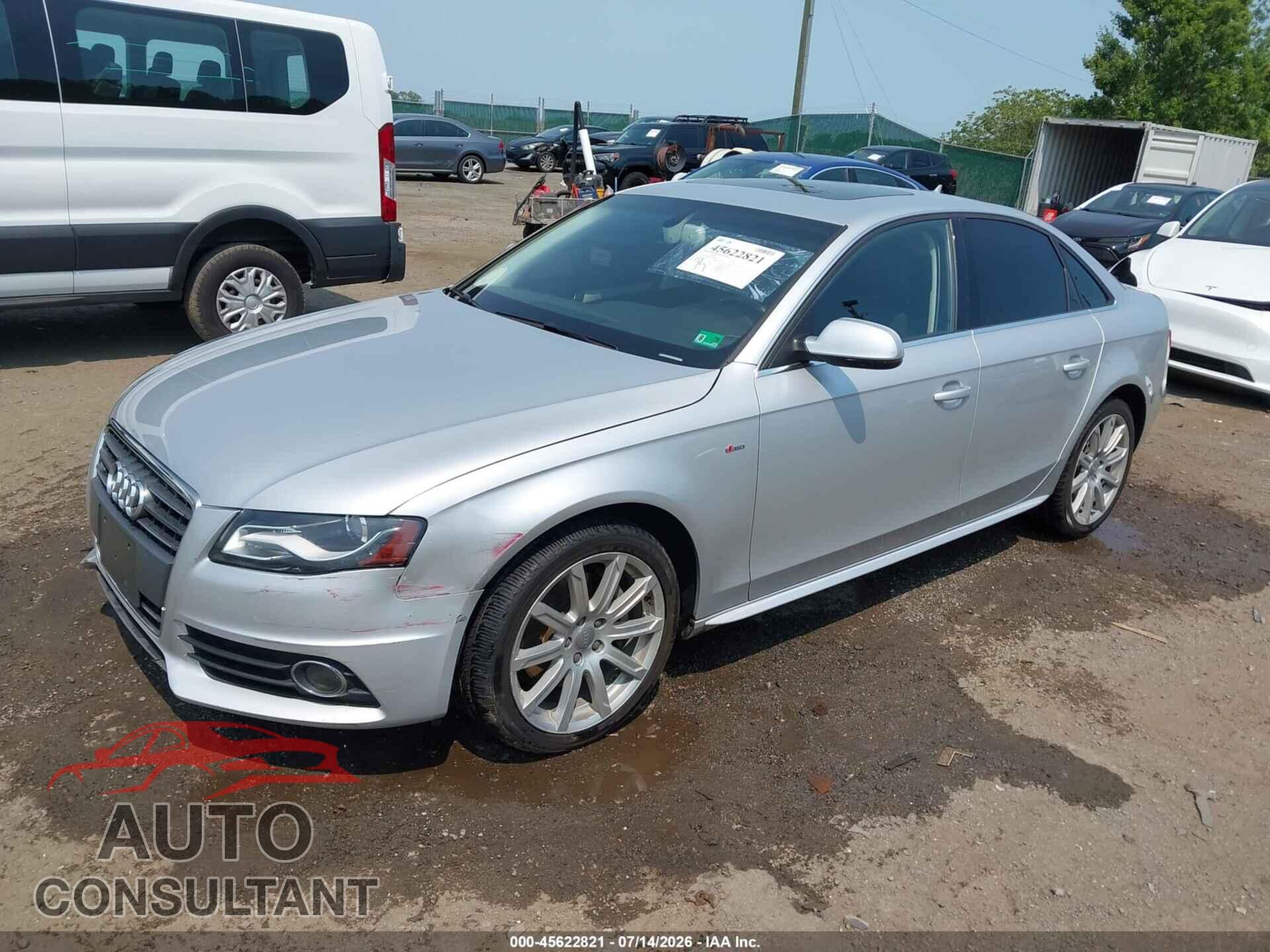 AUDI A4 2012 - WAUFFAFL6CA090783