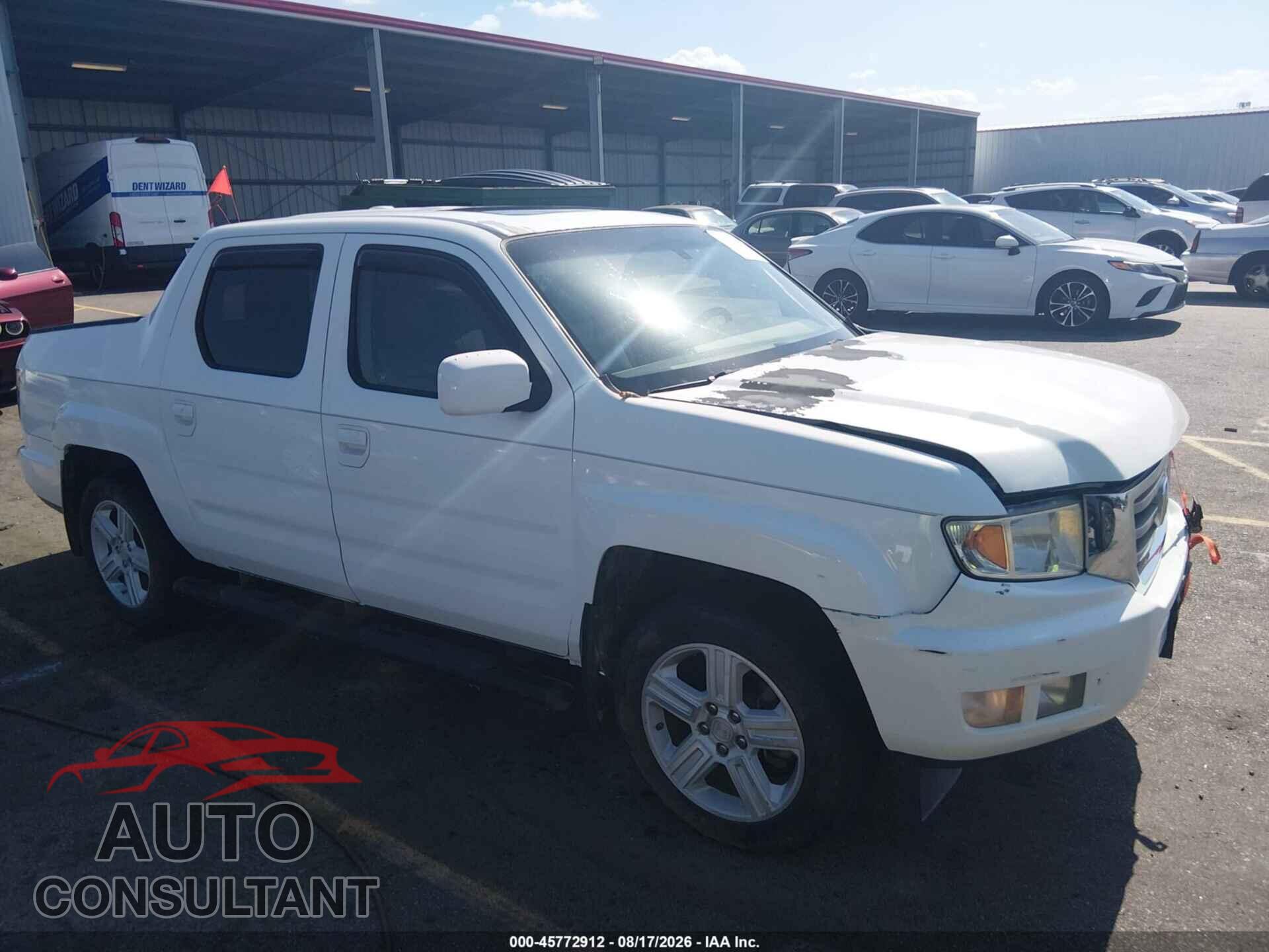 HONDA RIDGELINE 2012 - 5FPYK1F53CB452902