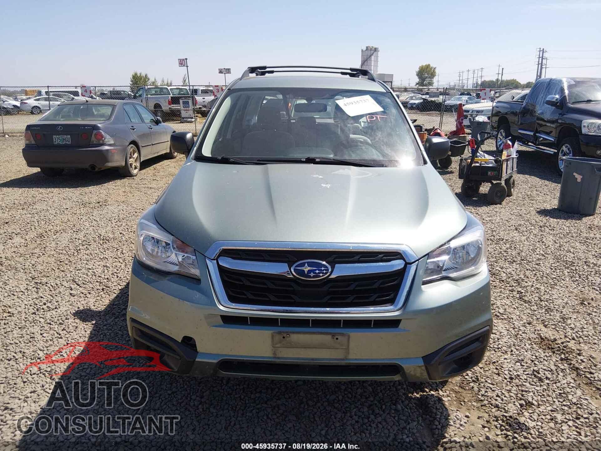 SUBARU FORESTER 2017 - JF2SJABC7HH475663