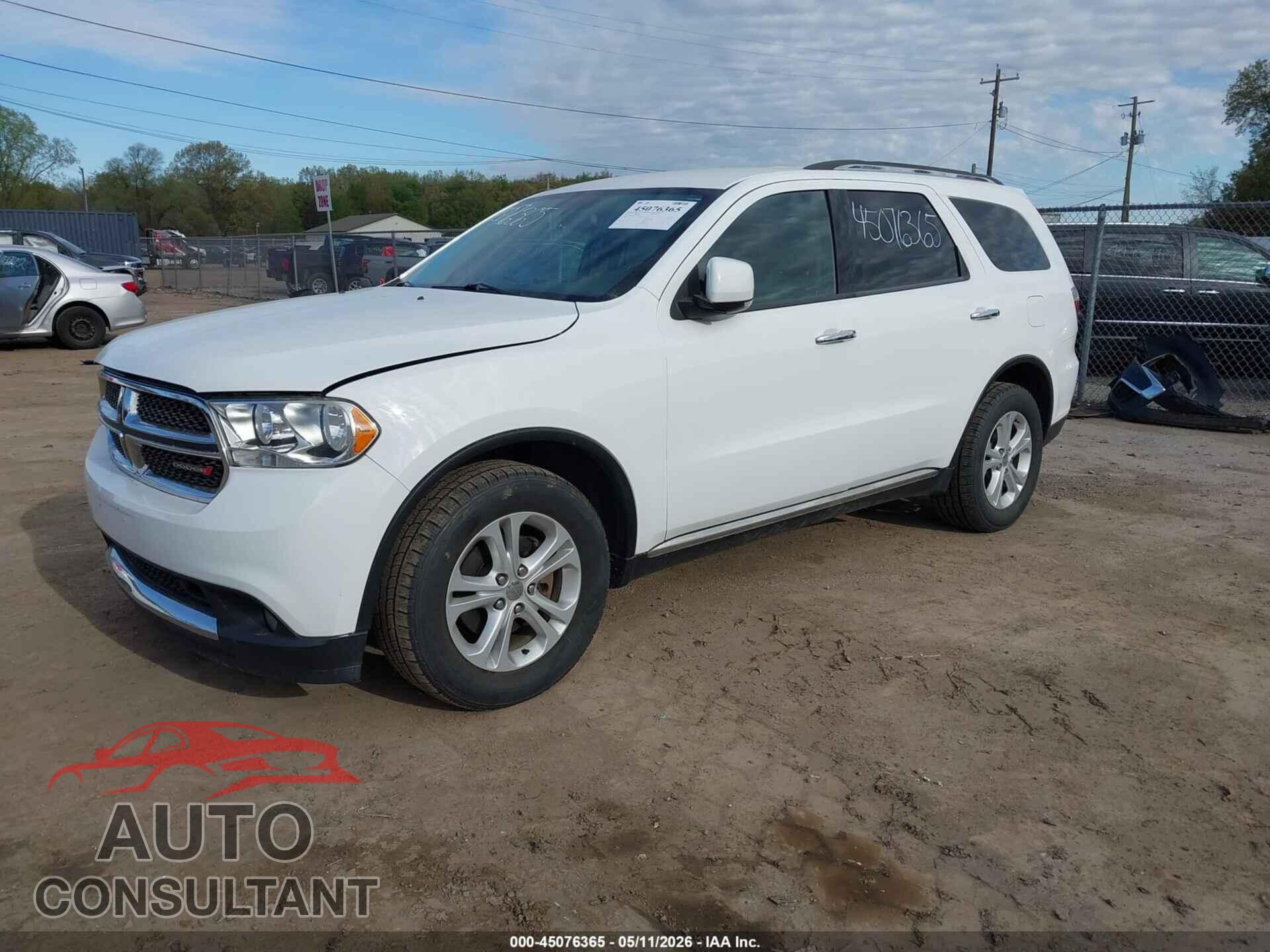 DODGE DURANGO 2013 - 1C4RDJDG3DC674849