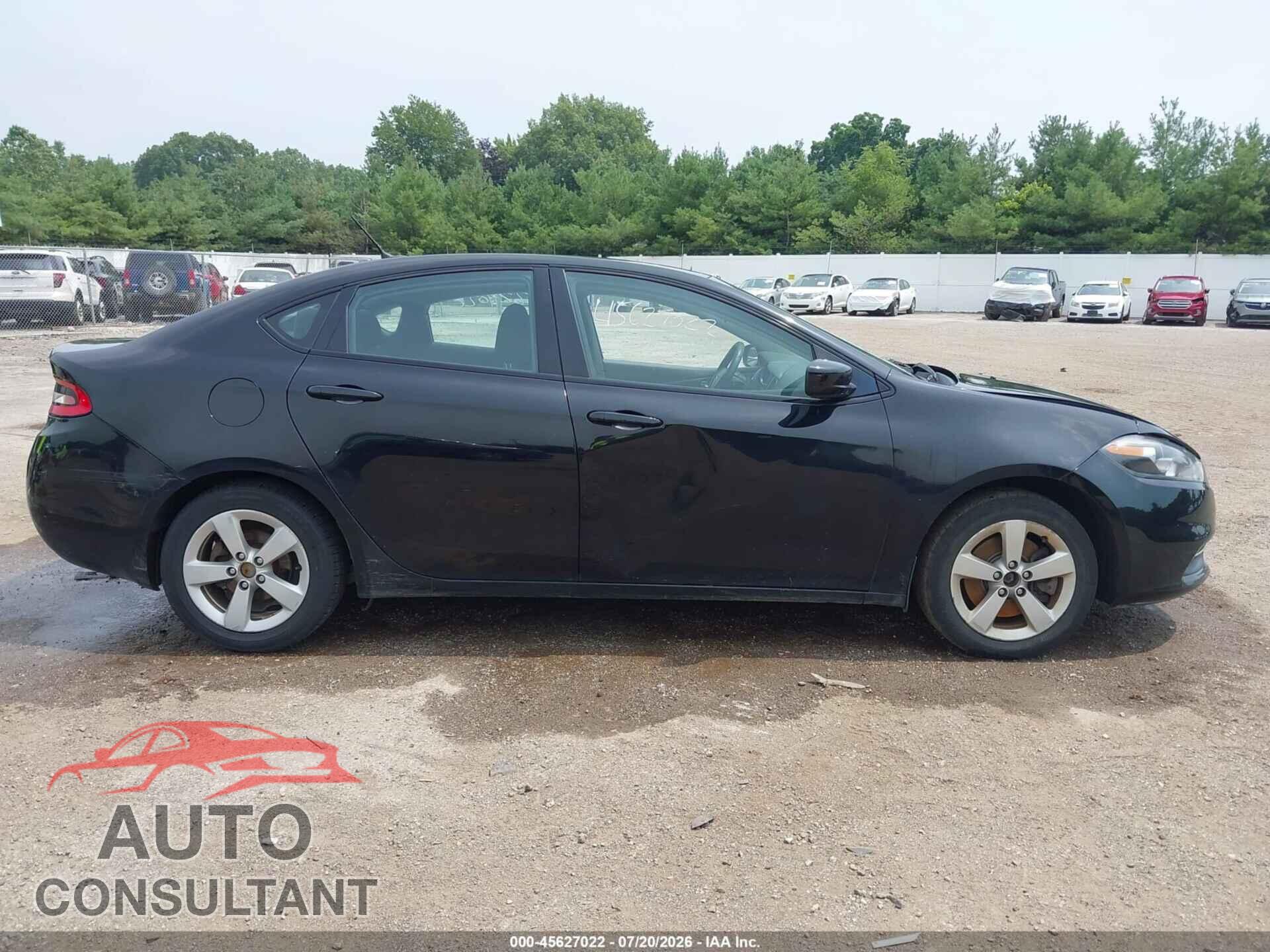 DODGE DART 2015 - 1C3CDFBBXFD200053