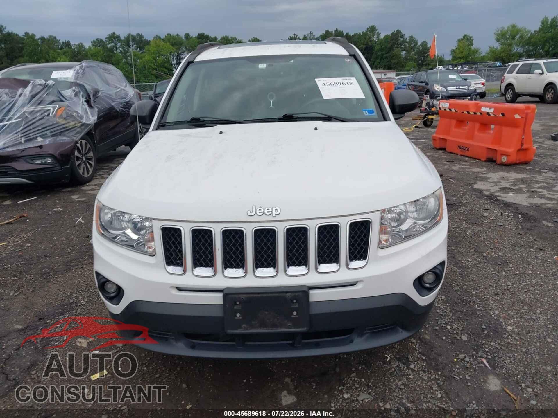 JEEP COMPASS 2012 - 1C4NJCCBXCD605237