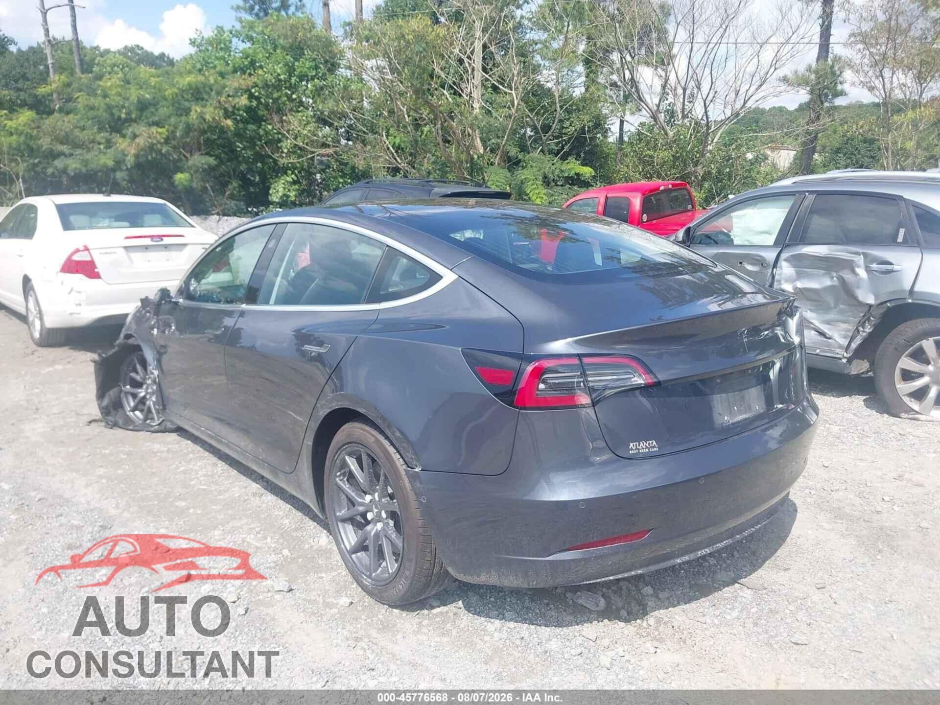 TESLA MODEL 3 2018 - 5YJ3E1EA1JF041729