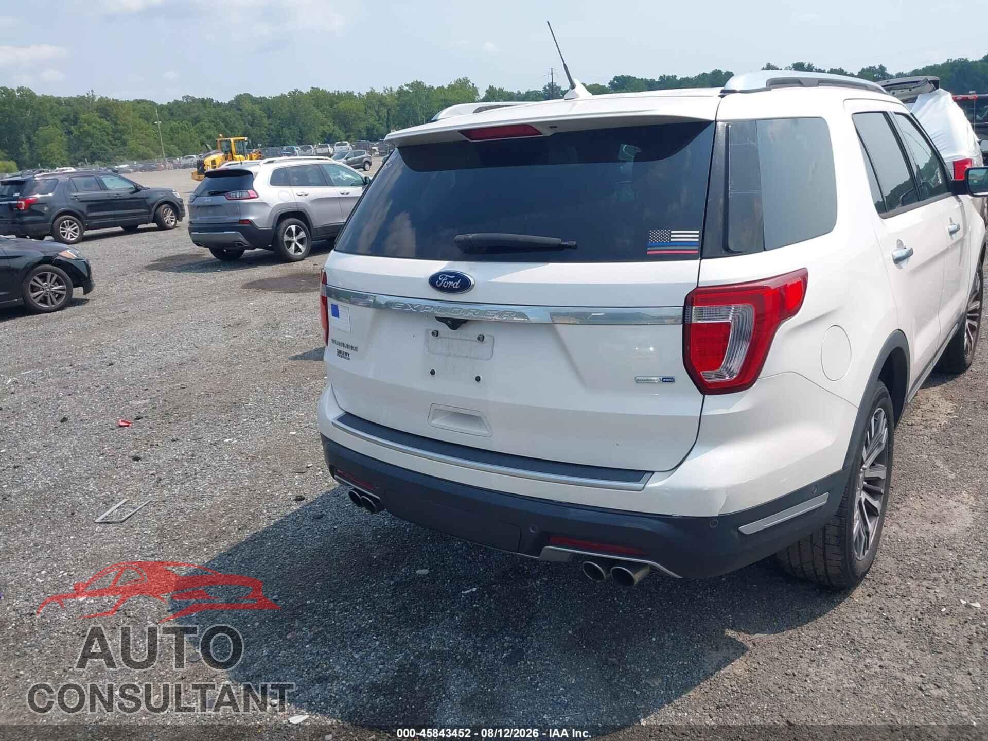FORD EXPLORER 2018 - 1FM5K8HT5JGB63485