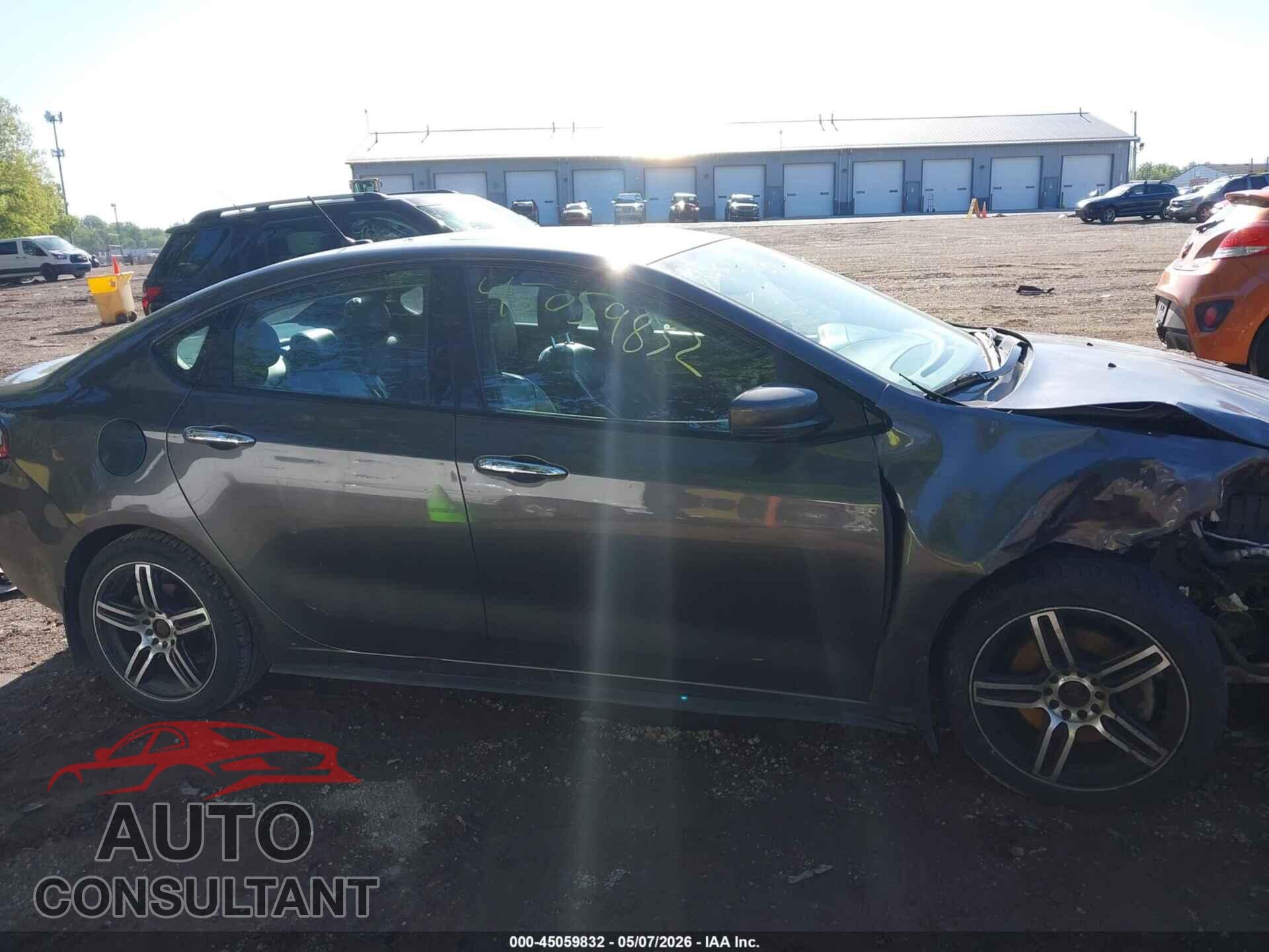 DODGE DART 2014 - 1C3CDFCB8ED903826