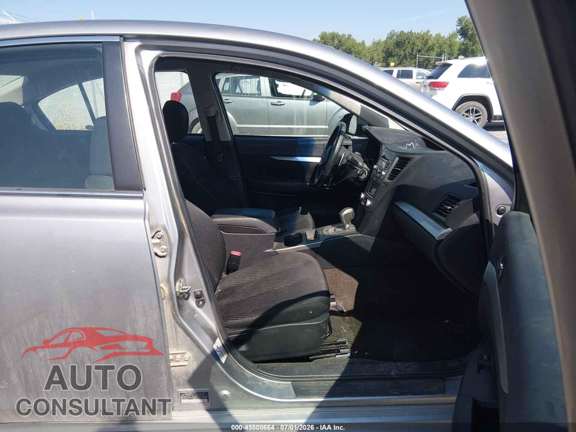 SUBARU LEGACY 2011 - 4S3BMCB60B3248105