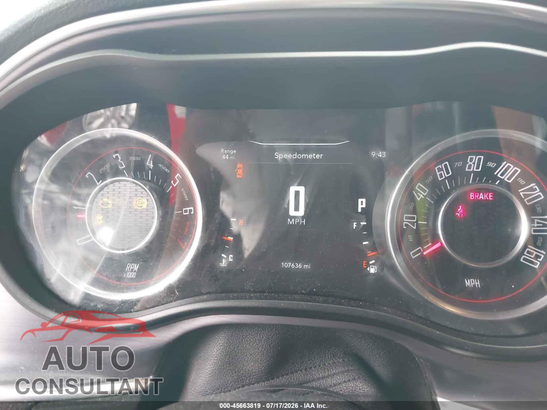 DODGE CHALLENGER 2016 - 2C3CDZAG1GH184666