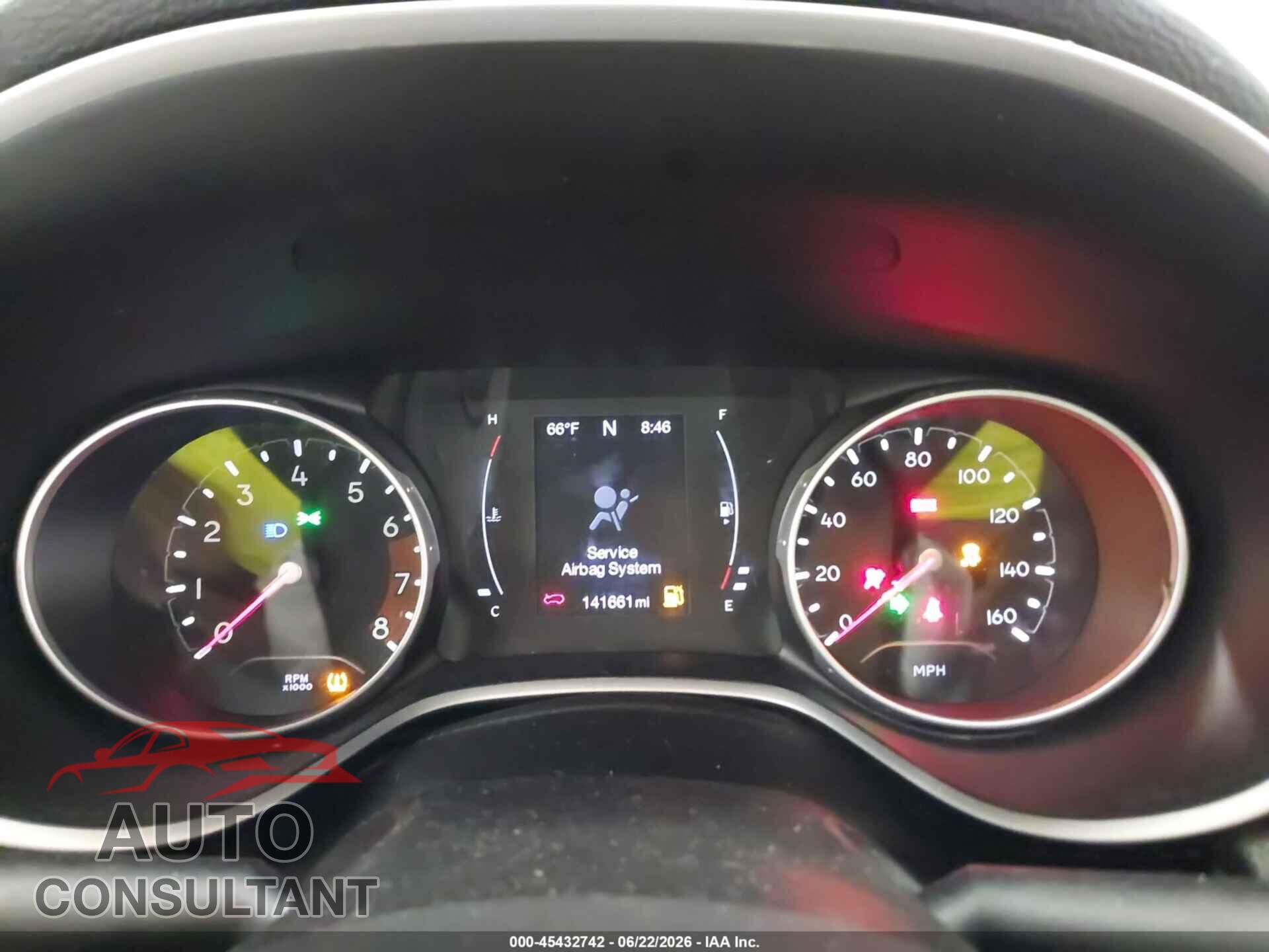 JEEP NEW COMPASS 2017 - 3C4NJDAB2HT642762