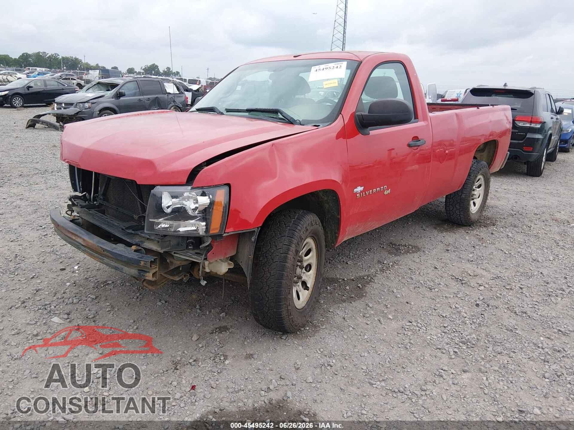 CHEVROLET SILVERADO 1500 2011 - 1GCNKPEX5BZ187572