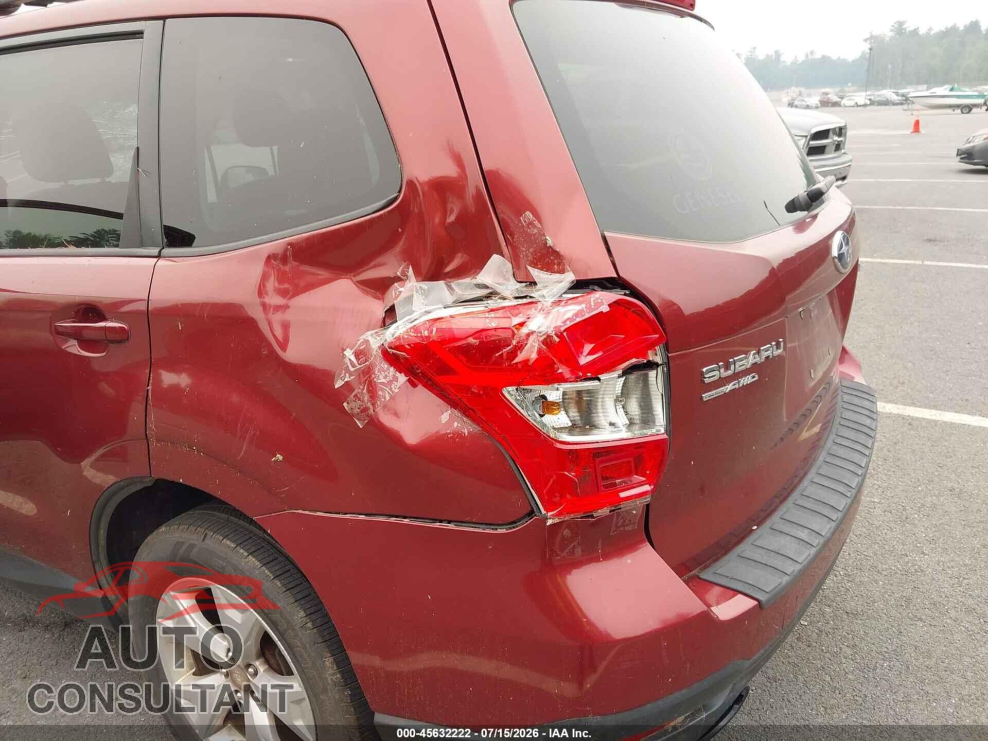 SUBARU FORESTER 2015 - JF2SJADC5FH425614