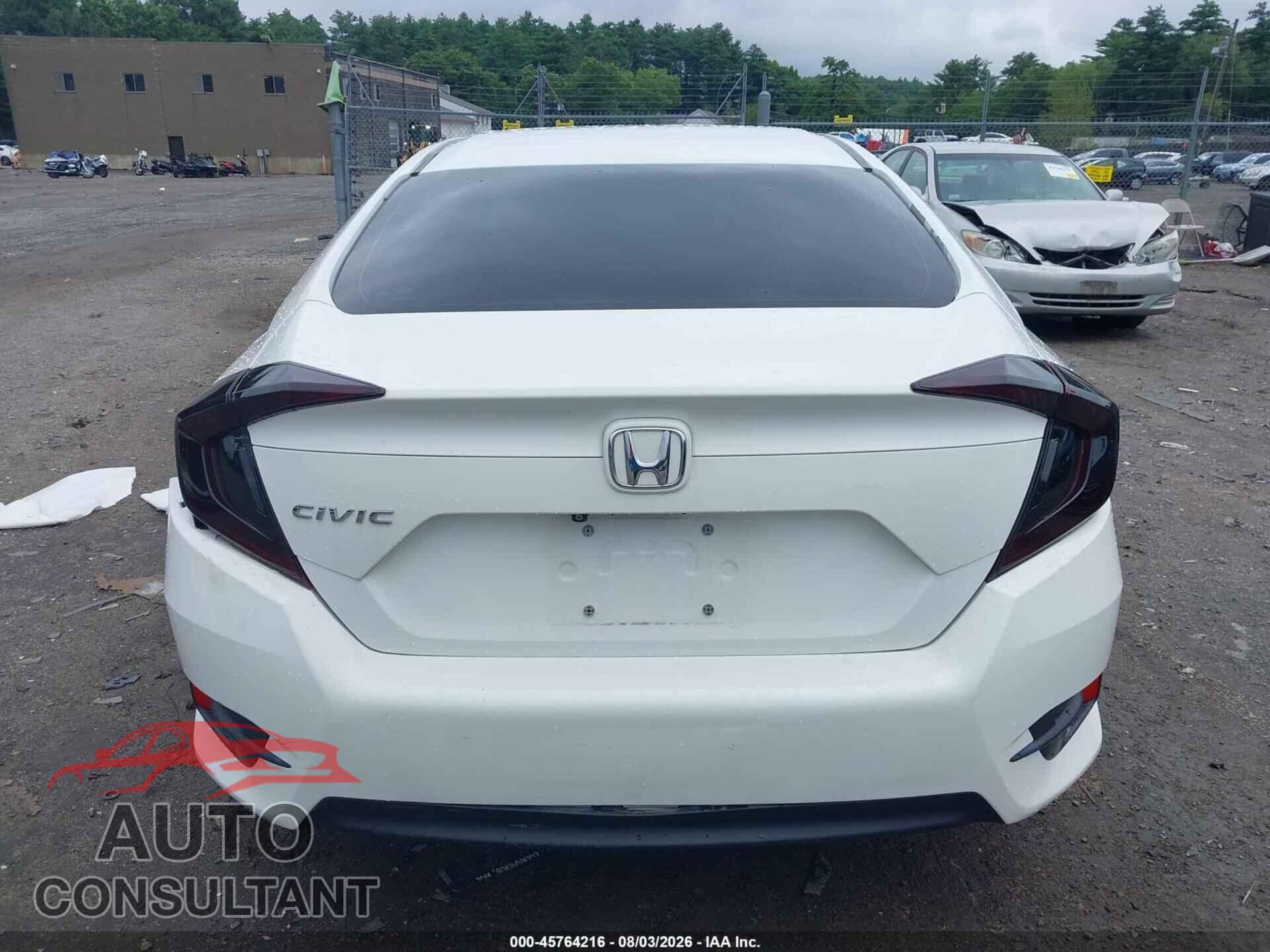 HONDA CIVIC 2017 - 19XFC2F59HE080501