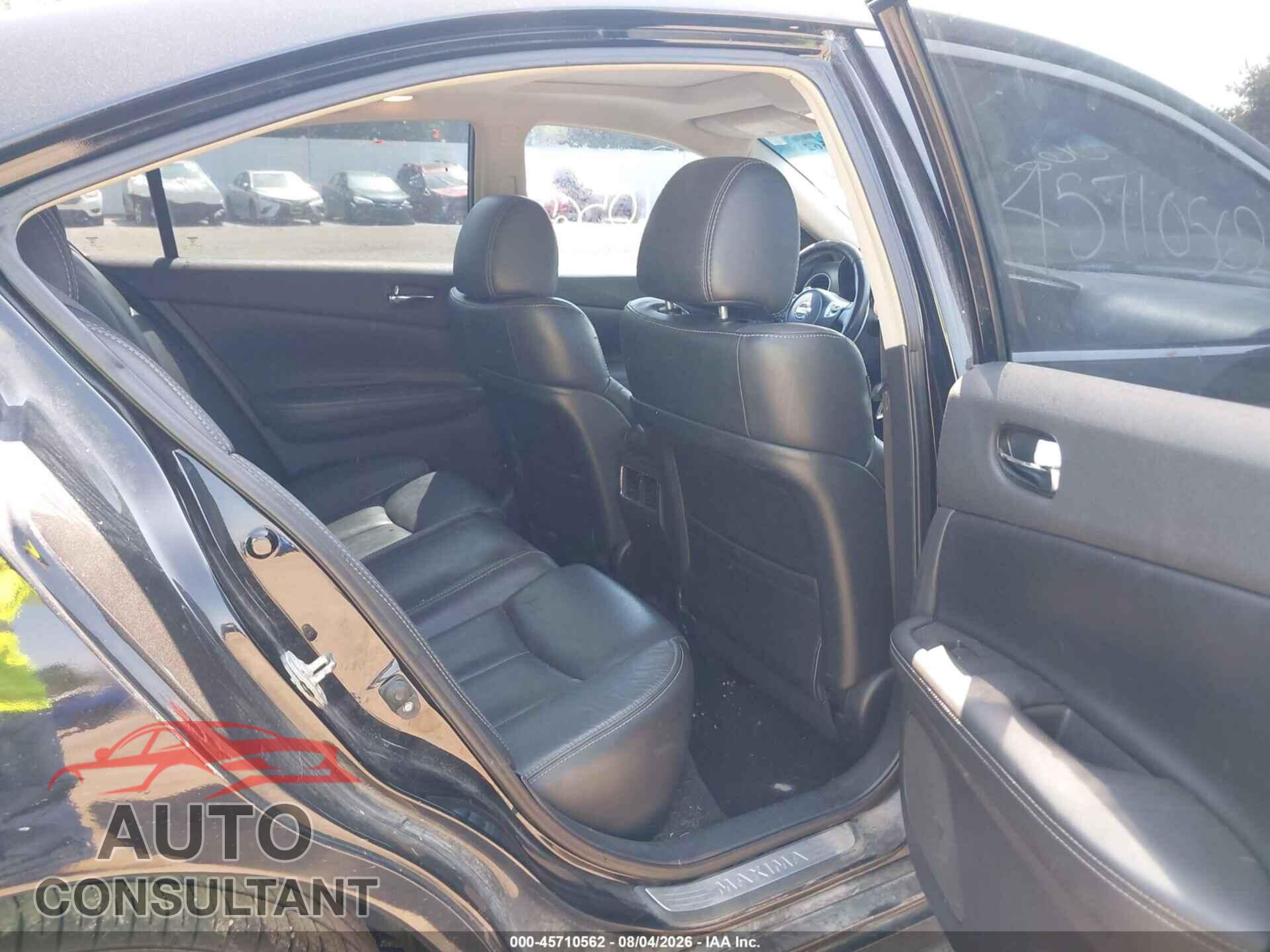 NISSAN MAXIMA 2012 - 1N4AA5AP0CC847572