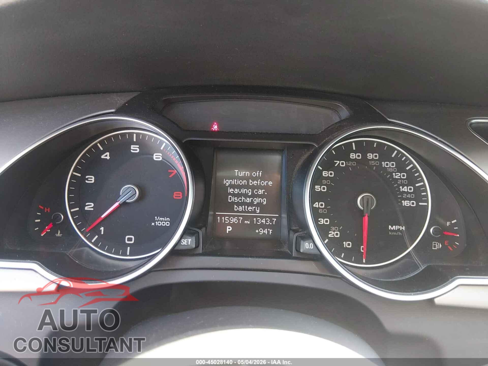 AUDI A5 2013 - WAUCFAFR4DA035497