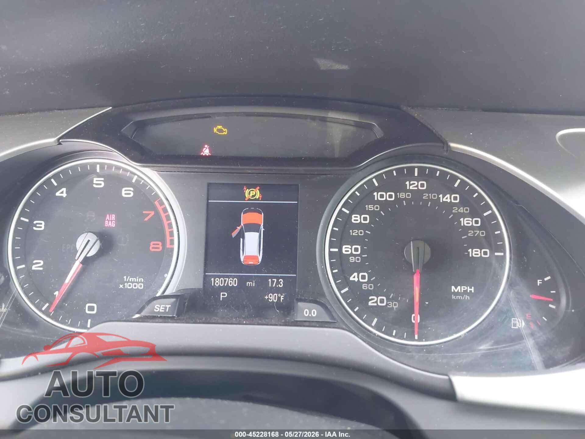 AUDI A4 2010 - WAU4FAFL7AA039359
