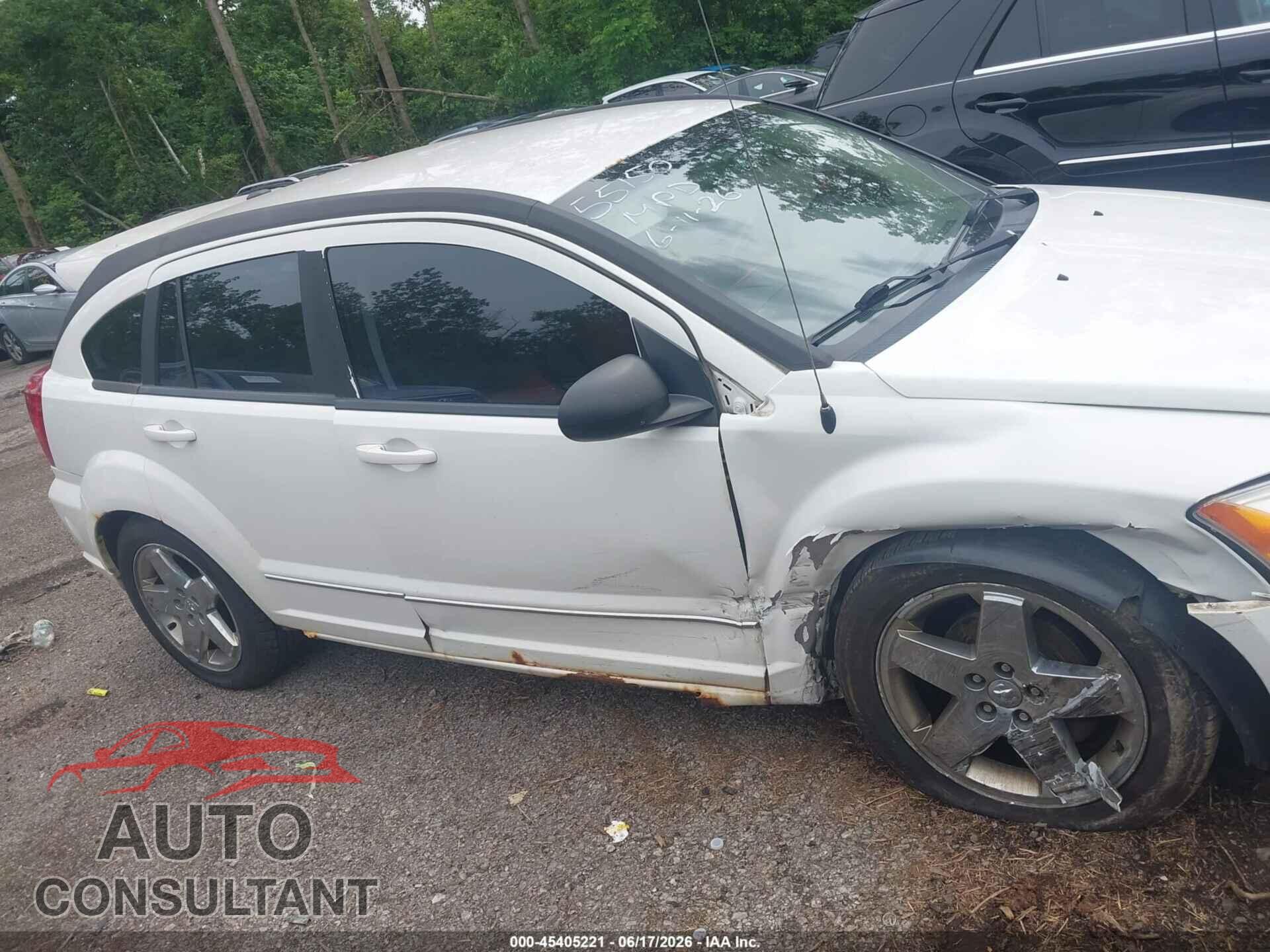 DODGE CALIBER 2009 - 1B3HB78B29D127416