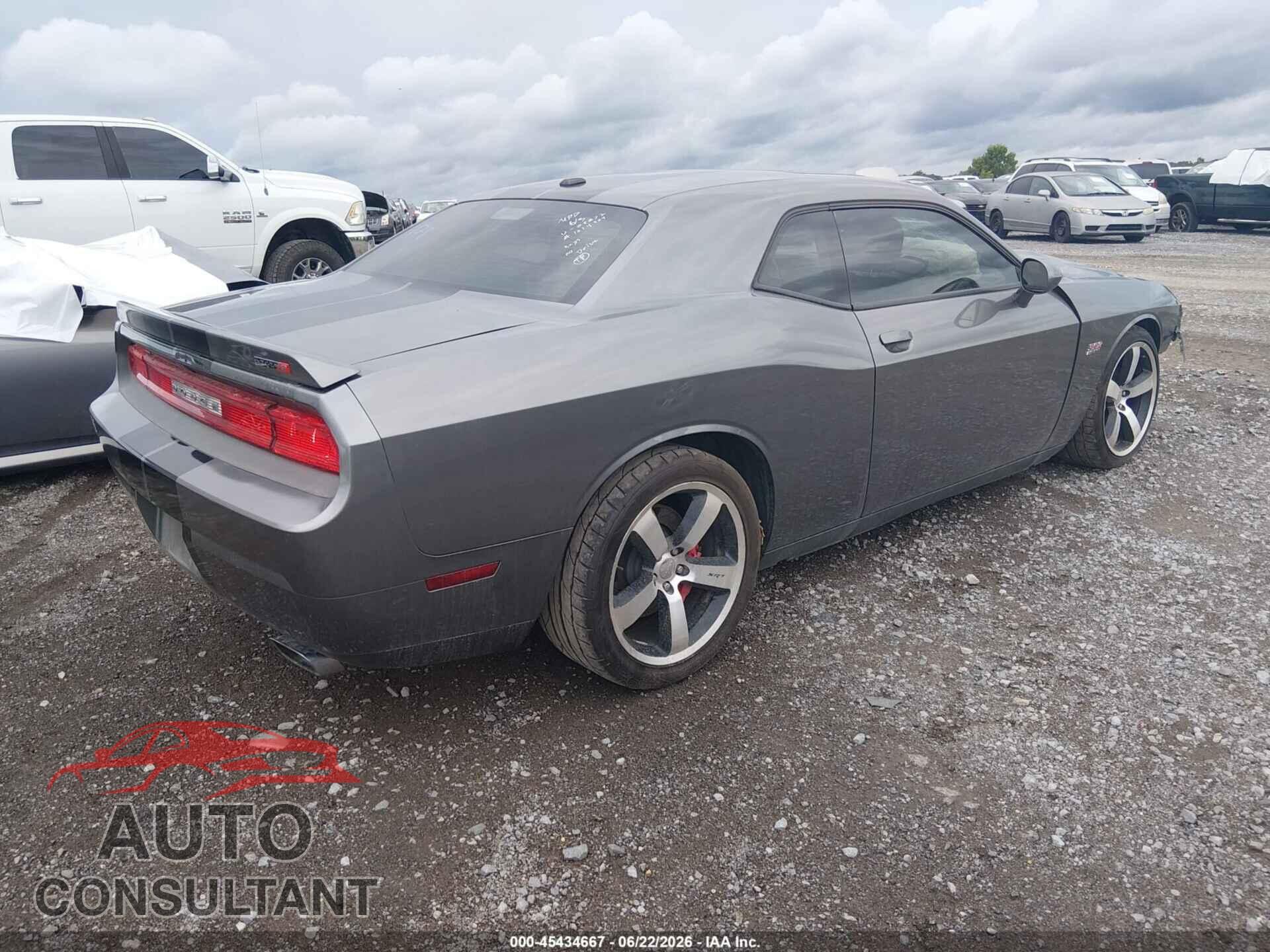 DODGE CHALLENGER 2012 - 2C3CDYCJ8CH109072
