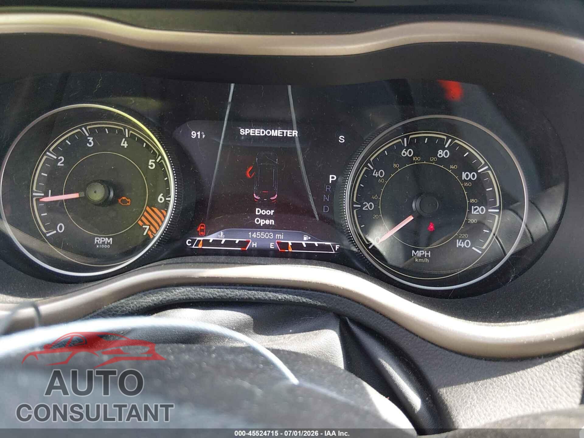 JEEP CHEROKEE 2014 - 1C4PJLDB2EW283207
