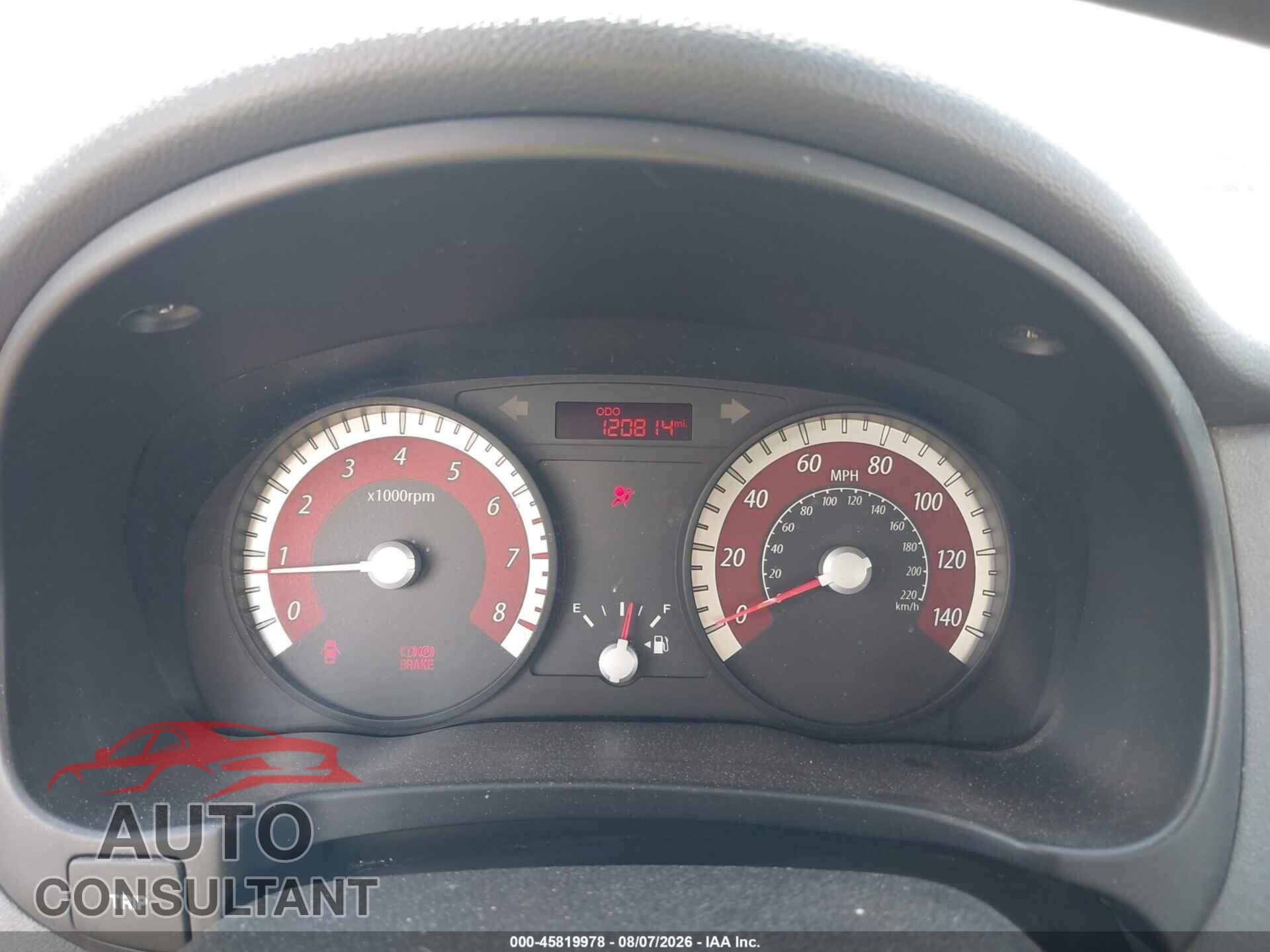 KIA RIO 2010 - KNADH4A33A6673354