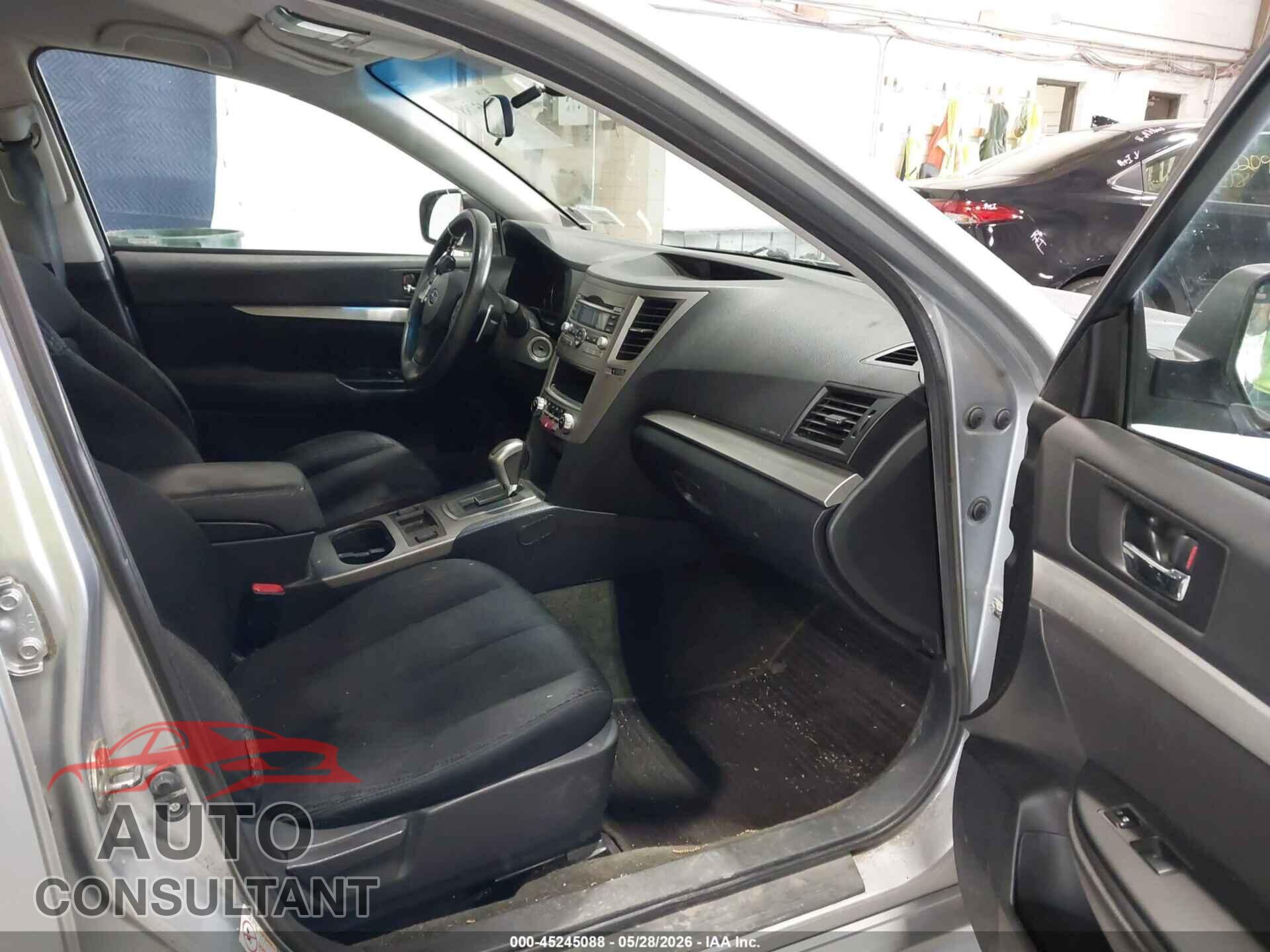 SUBARU LEGACY 2012 - 4S3BMBA61C3029280