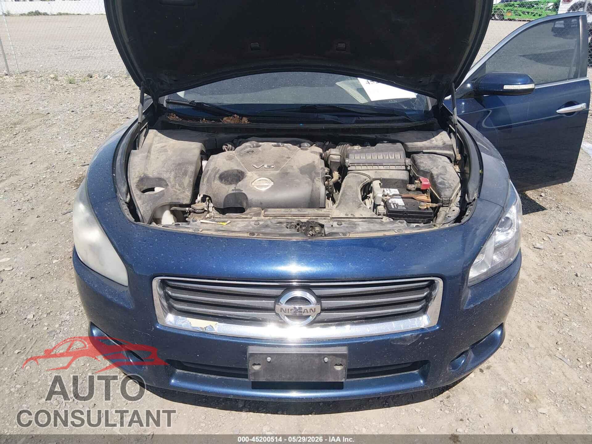 NISSAN MAXIMA 2013 - 1N4AA5AP9DC836023