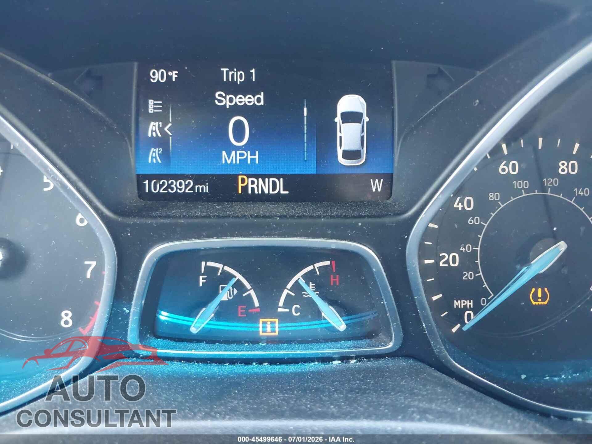 FORD FOCUS 2015 - 1FADP3K23FL288316