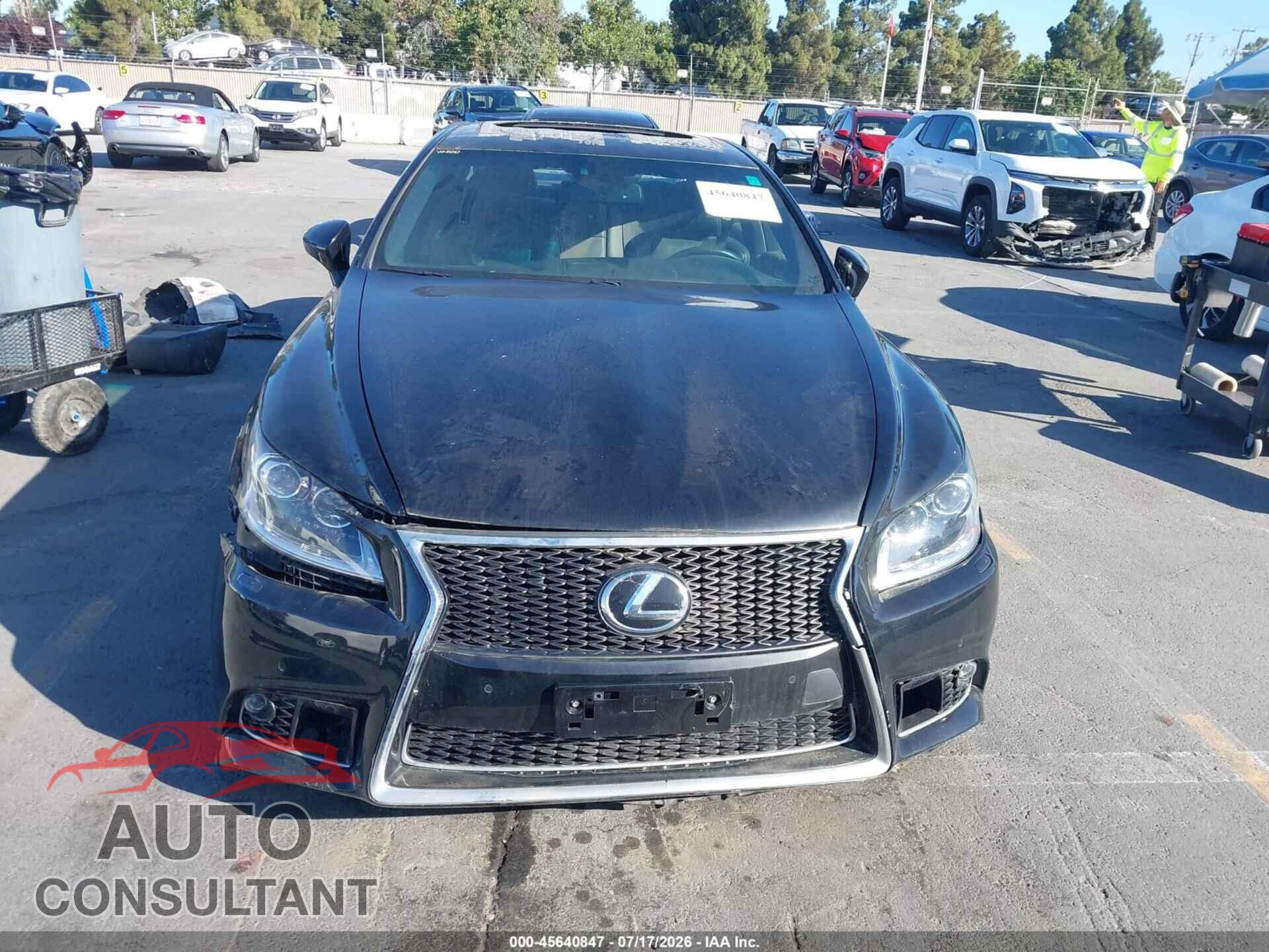 LEXUS LS 460 2014 - JTHBL5EF9E5128739