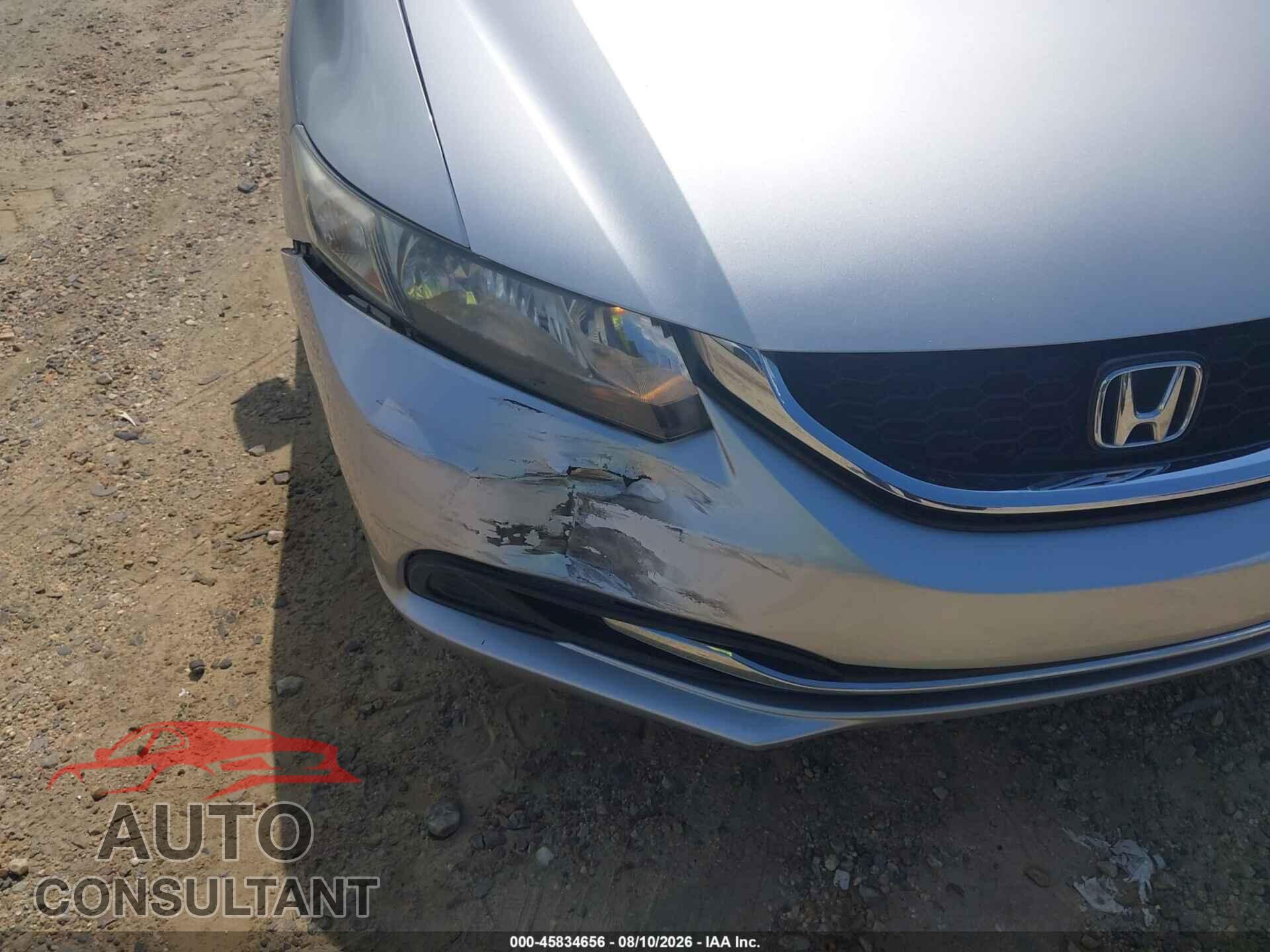 HONDA CIVIC 2014 - 19XFB2F81EE069159