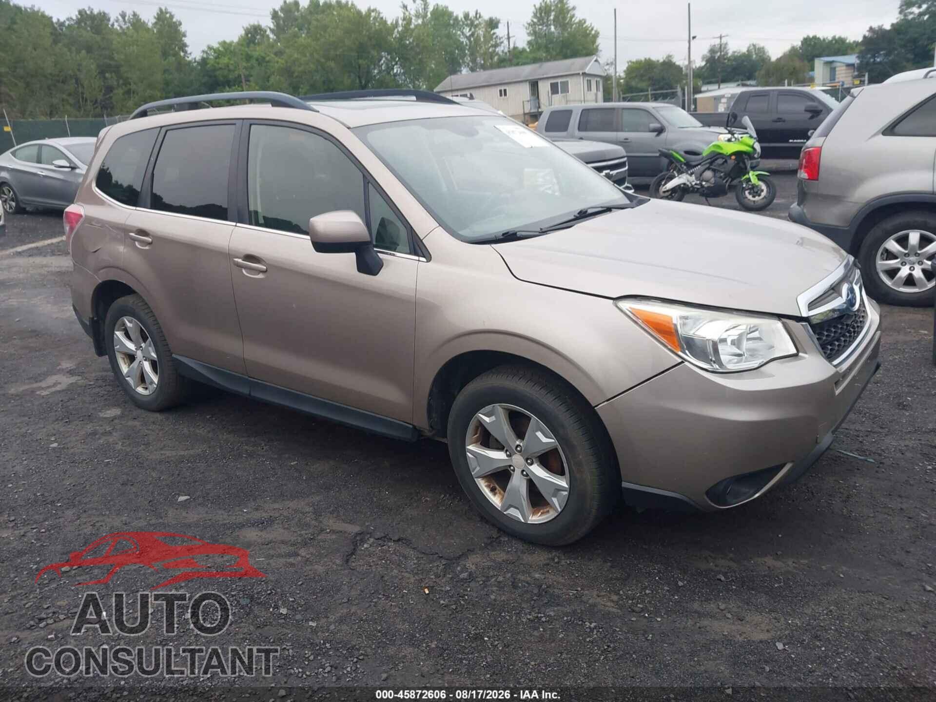 SUBARU FORESTER 2015 - JF2SJARC5FH800099