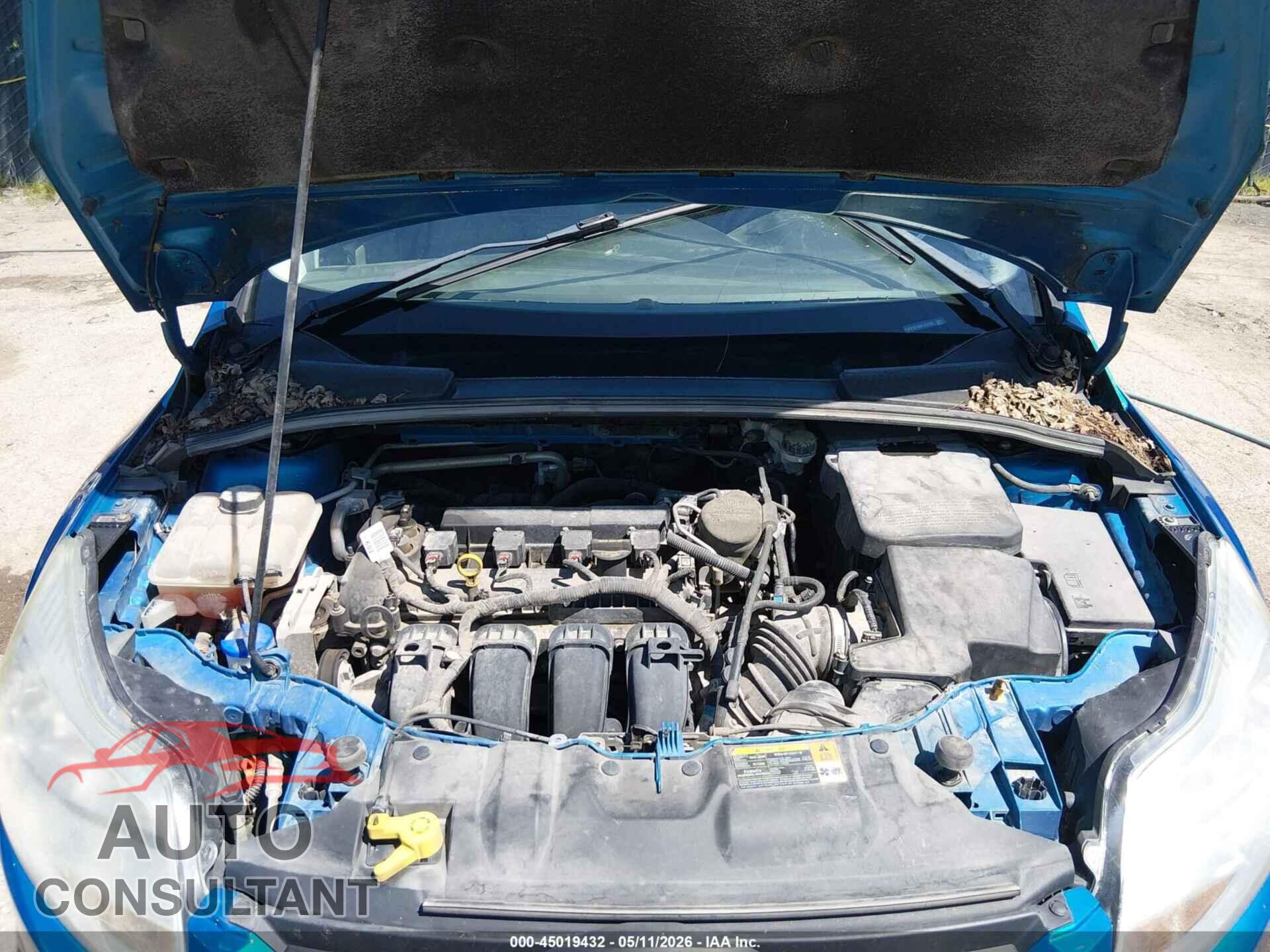 FORD FOCUS 2013 - 1FADP3F23DL123762