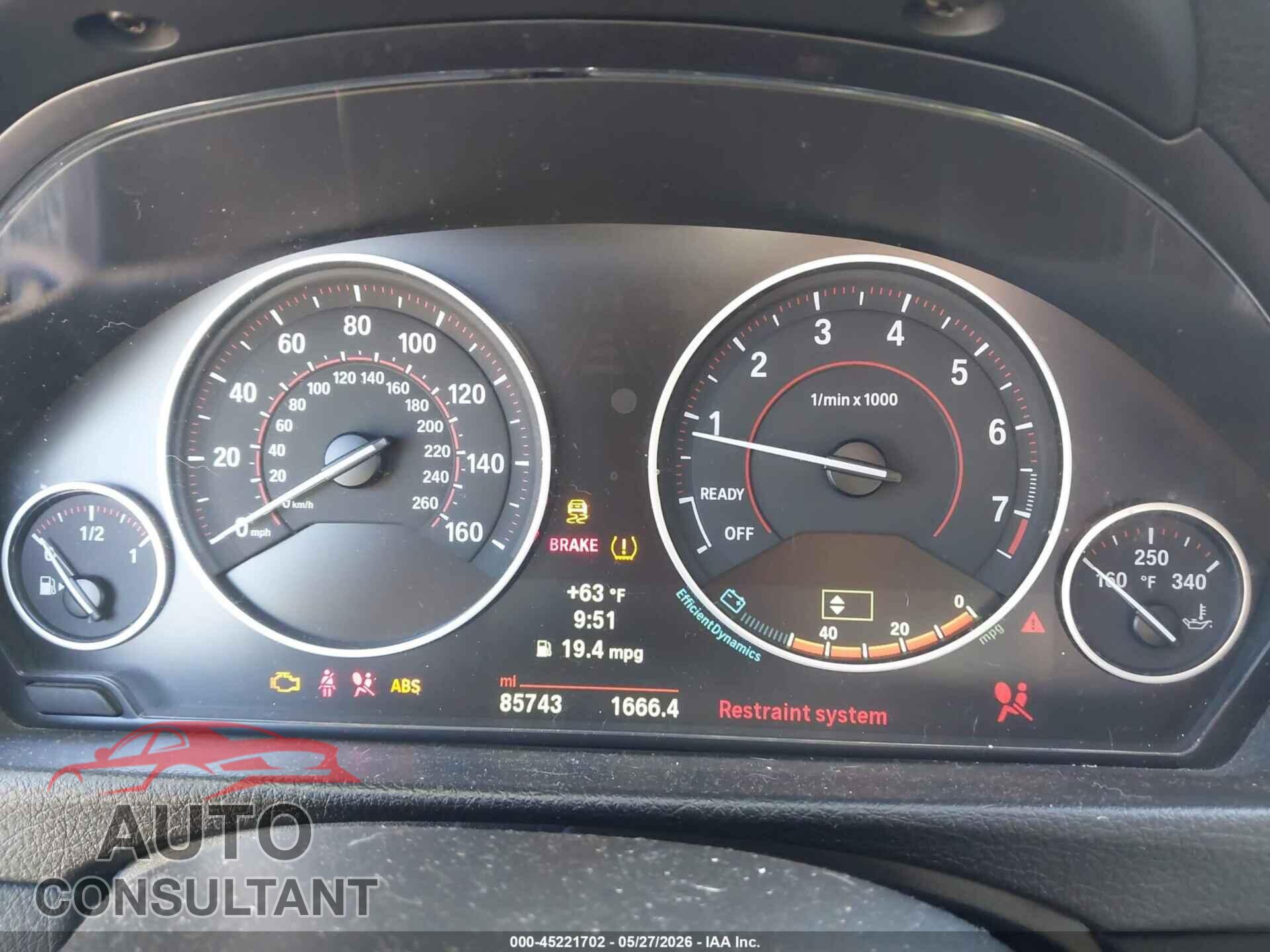 BMW 335I 2014 - WBA3A9C58EF686523