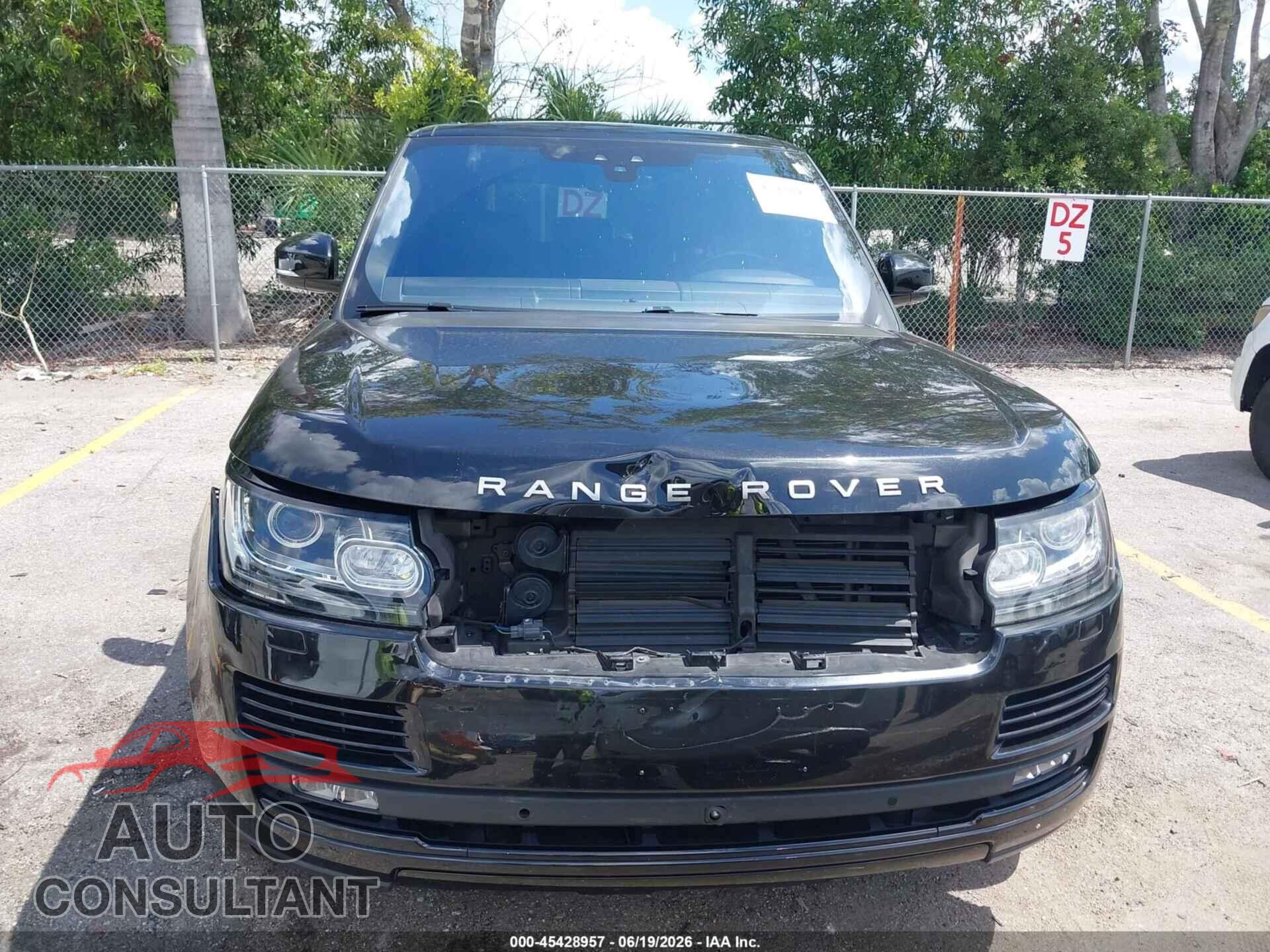 LAND ROVER RANGE ROVER 2017 - SALGS2FE3HA328535
